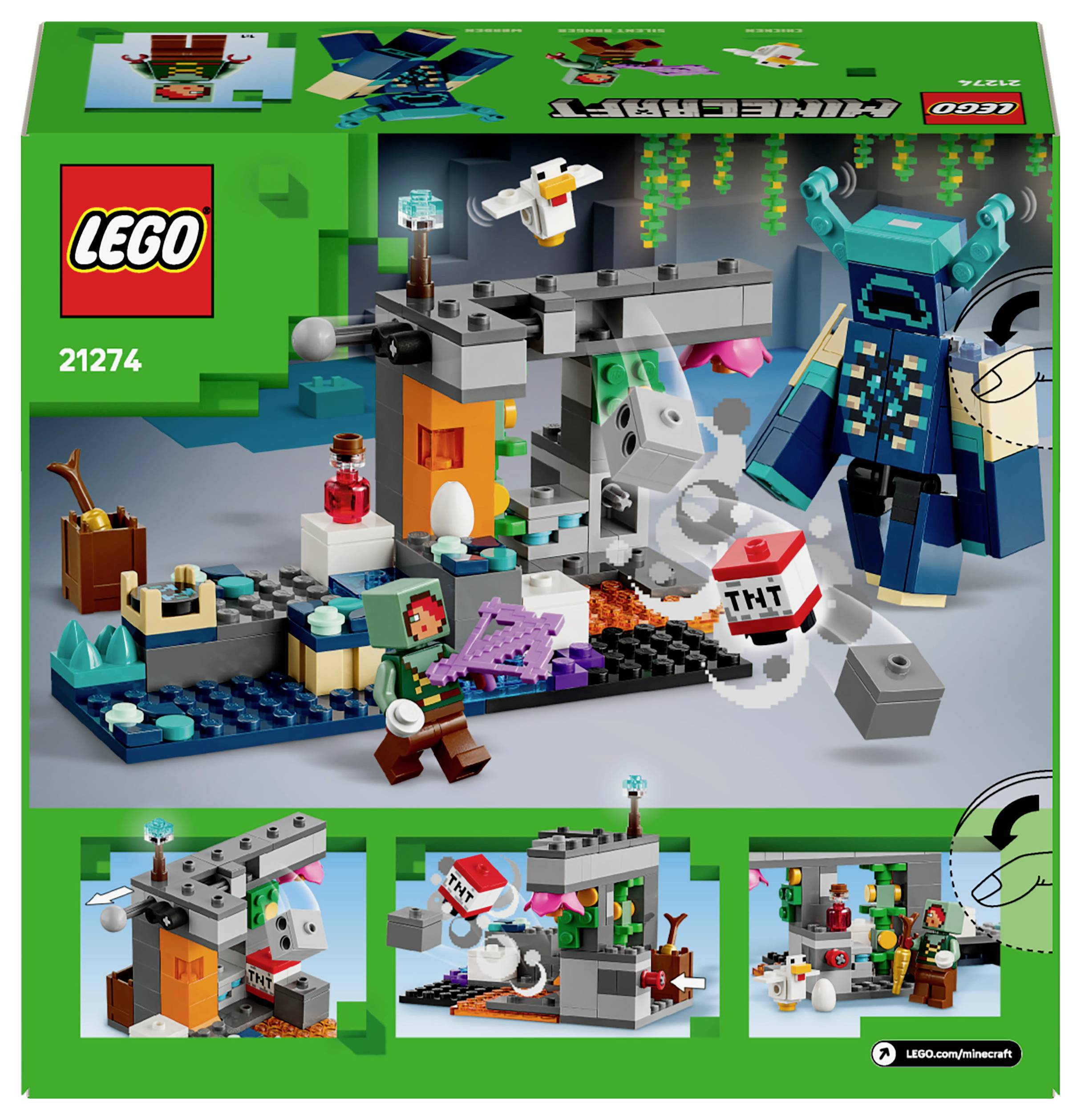 21274 LEGO® MINECRAFT Encounter with the Guardian