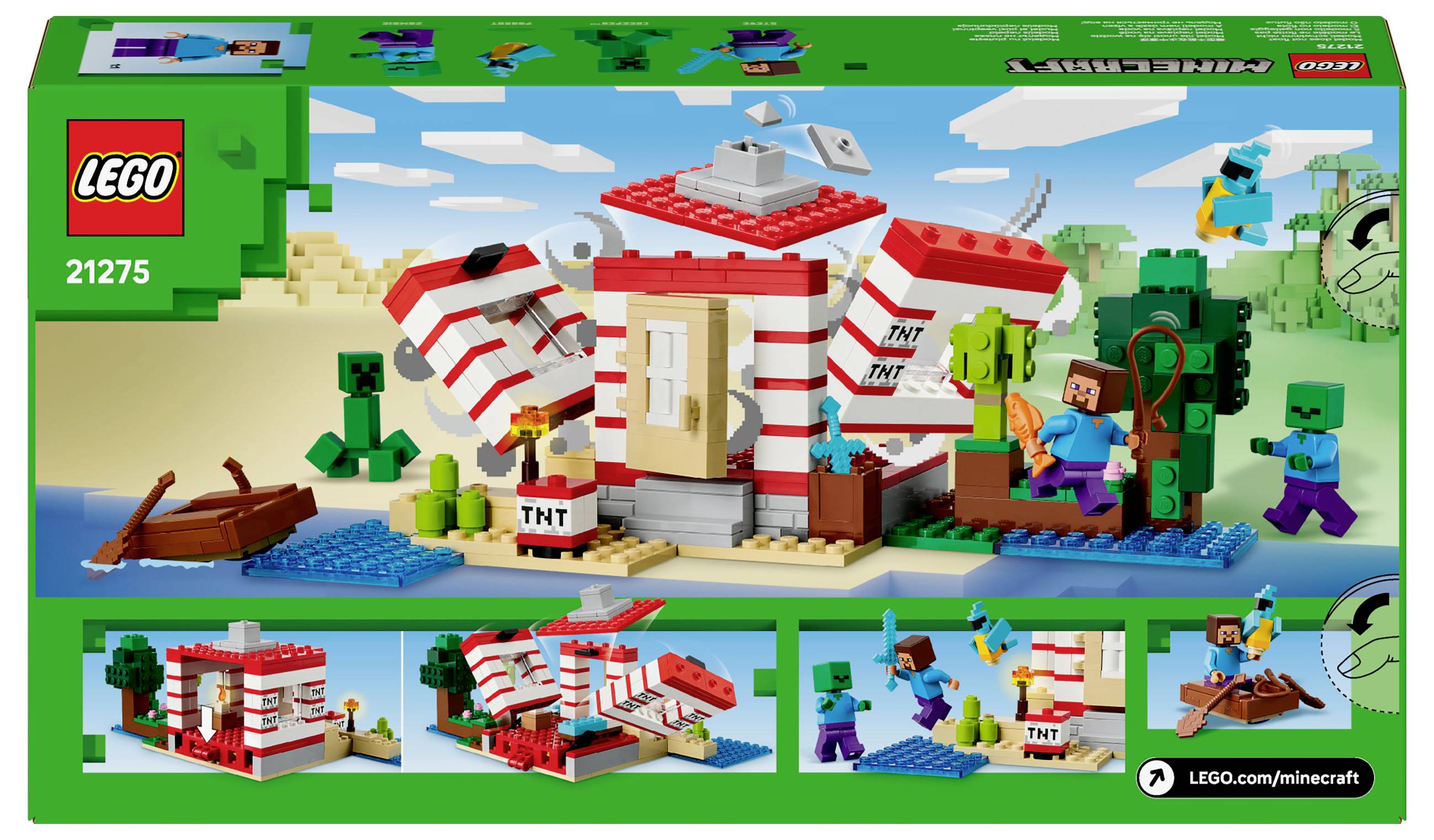 21275 LEGO® MINECRAFT TNT Jungle House
