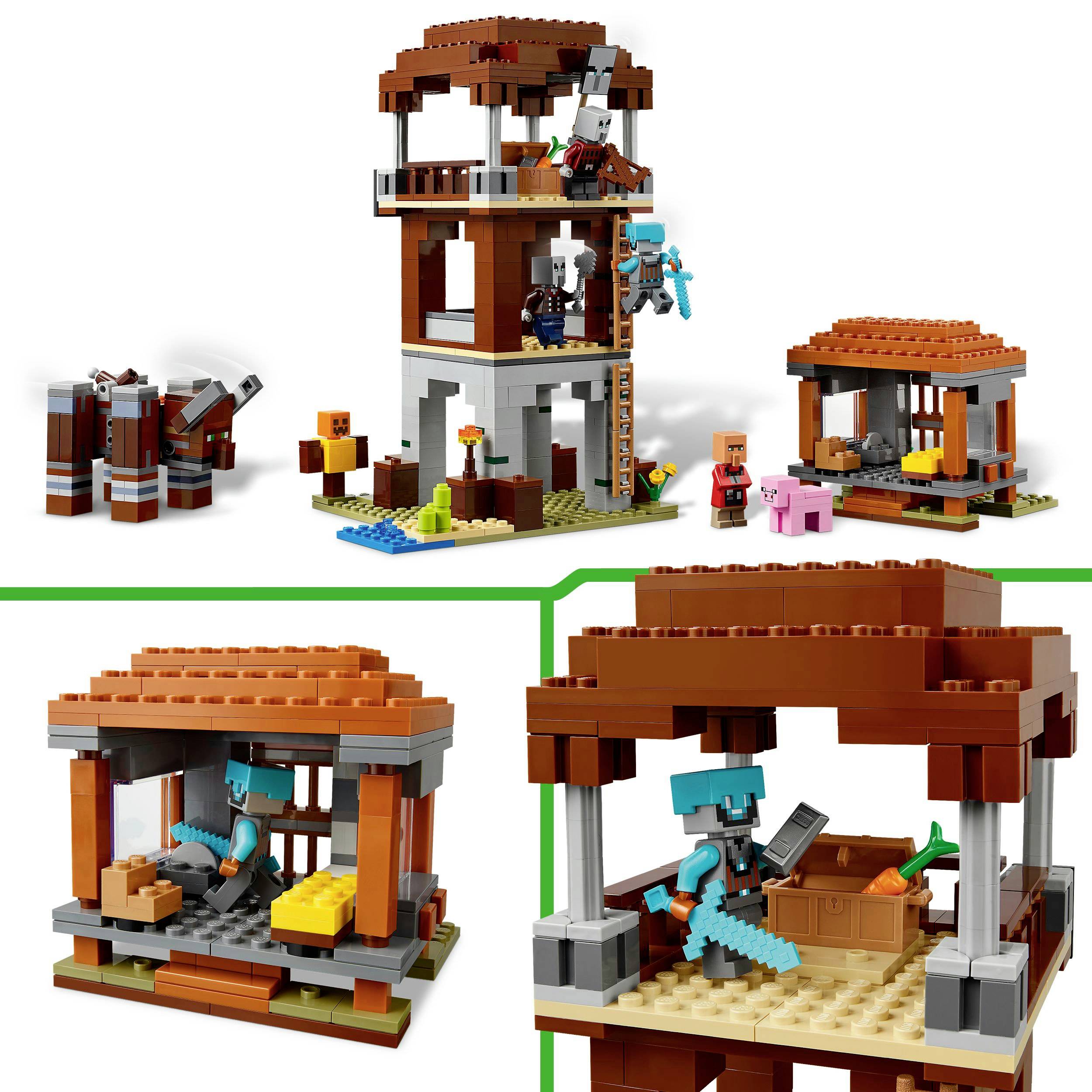 21278 LEGO® MINECRAFT A devastation at the outpost of looters
