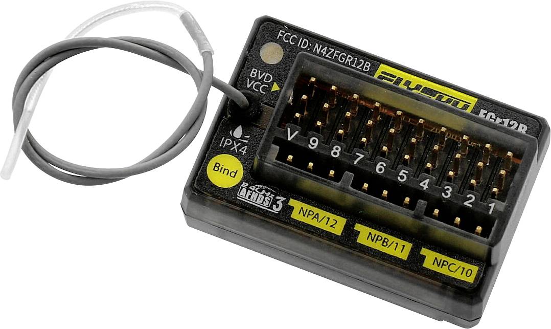 FlySky FGr12B AFHDS3 12-channel receiver 2,4 GHz