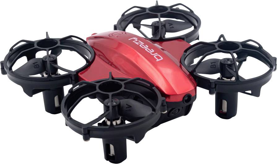 MODSTER Breezy Quadcopter RtF Black, Red