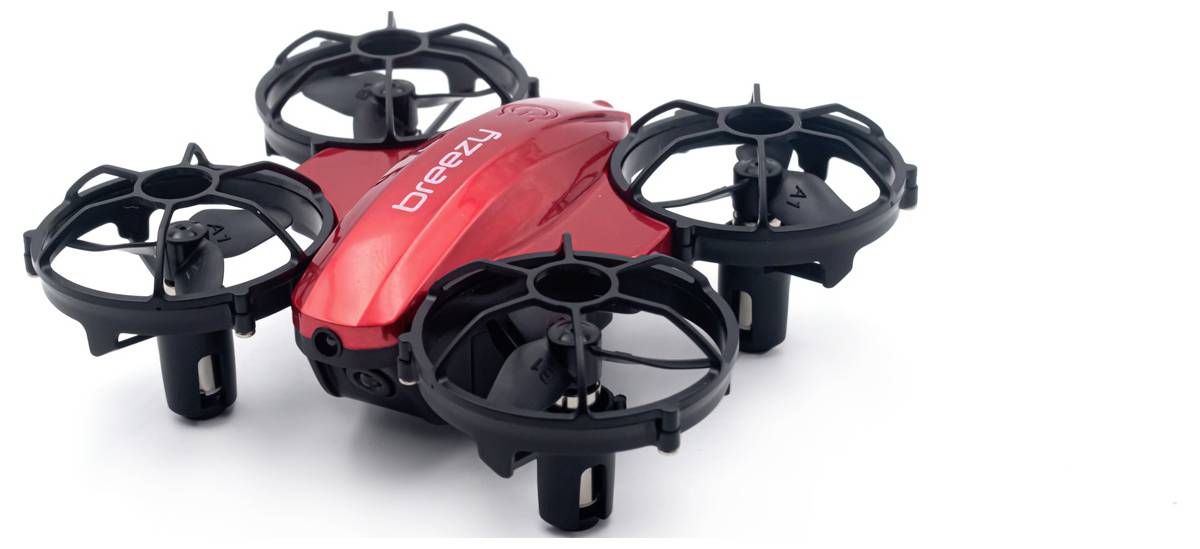 MODSTER Breezy Quadcopter RtF Black, Red
