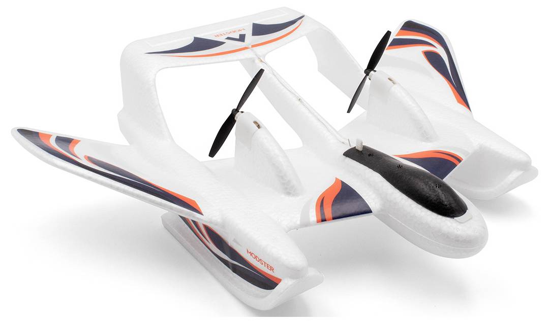 MODSTER Switch Trainer White RC model aircraft RtF 290 mm
