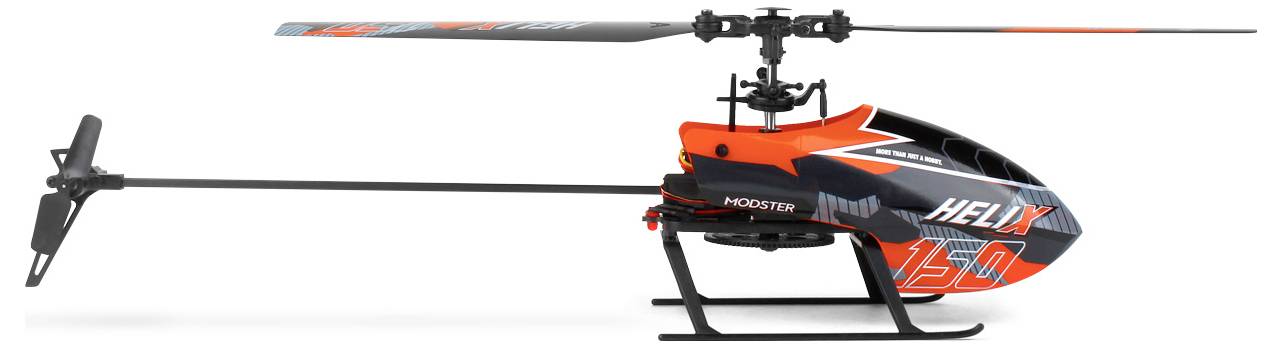 MODSTER HeliX 150 Flybarless RC model helicopter RtF