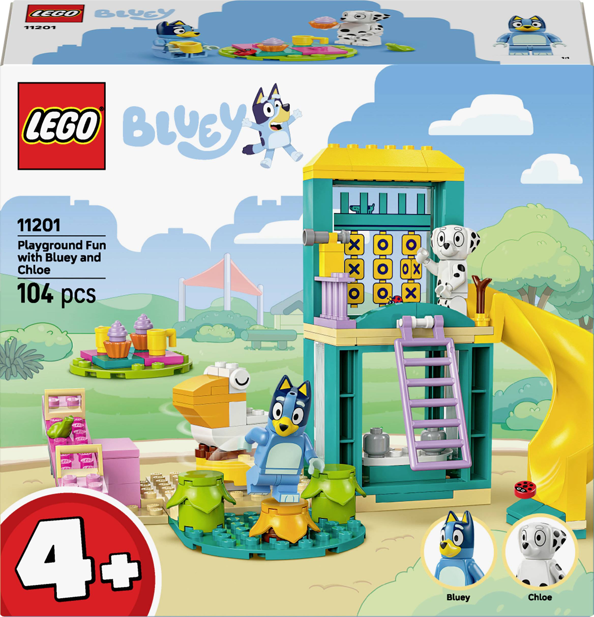11201 LEGO® Bluey Bluey and Chloe on the playground