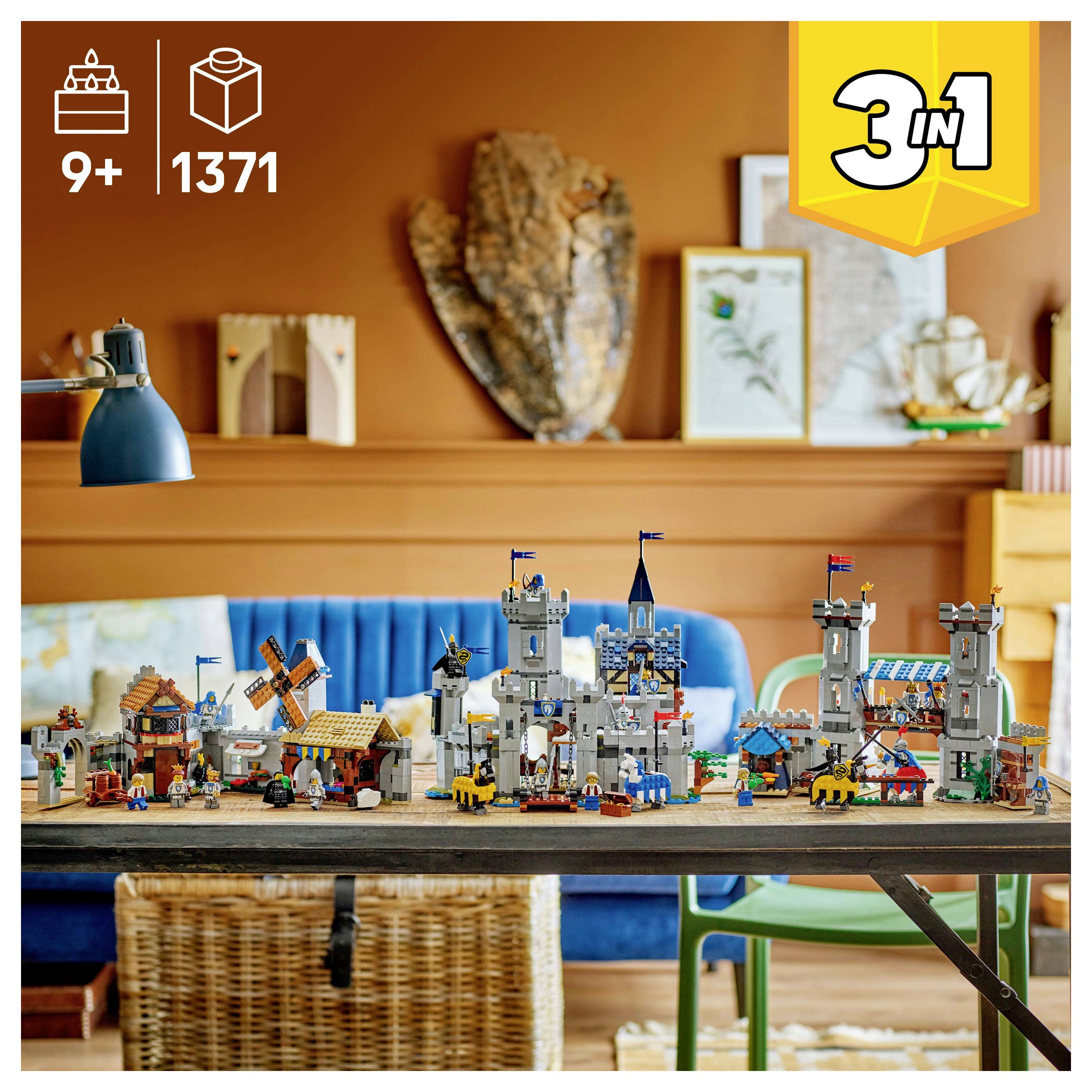 31168 LEGO® CREATOR Knights' castle in the Middle Ages