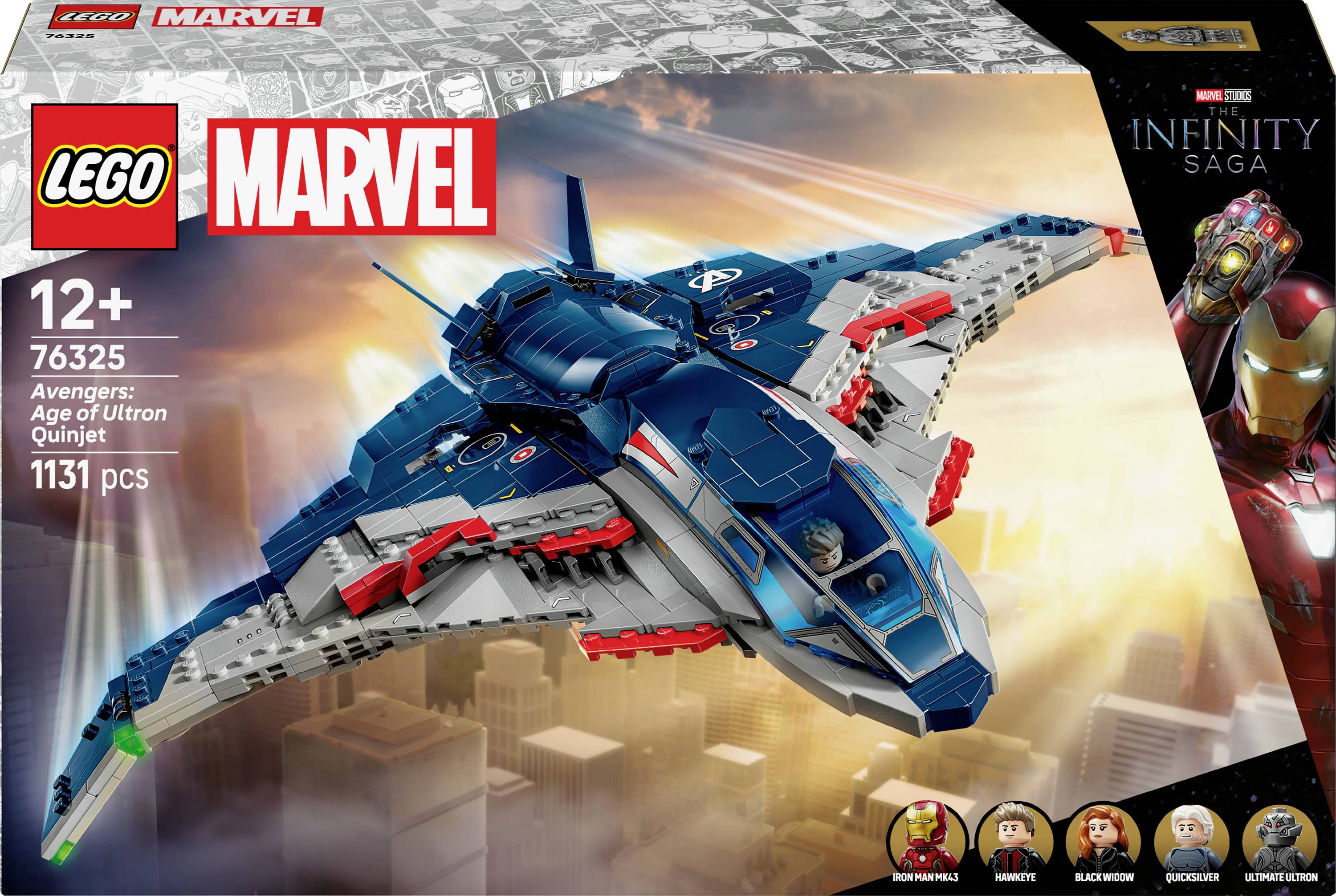76325 LEGO® MARVEL SUPER HEROES Avengers: Age of Ultron quinjet