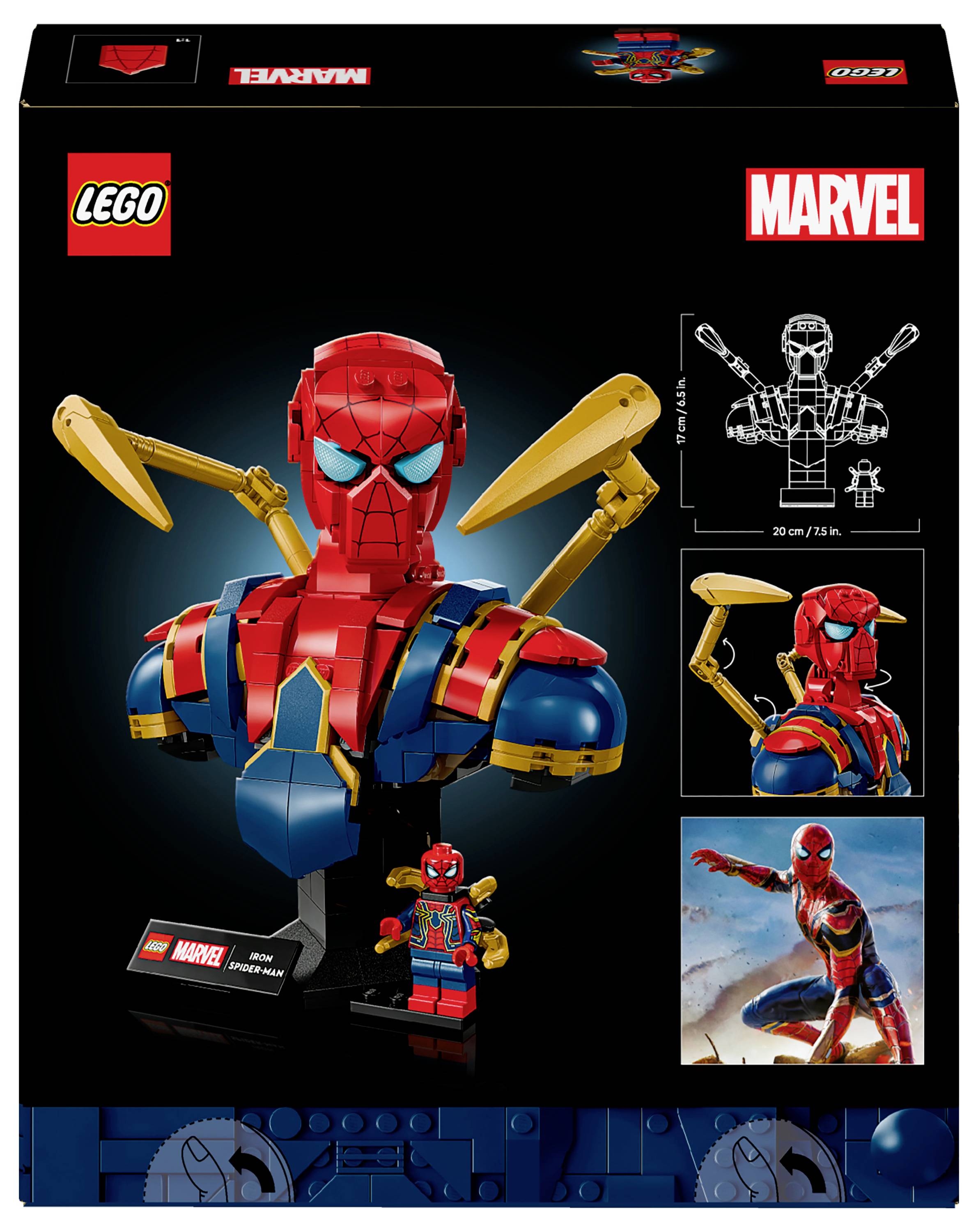 76326 LEGO® MARVEL SUPER HEROES Iron Spider-Man bust