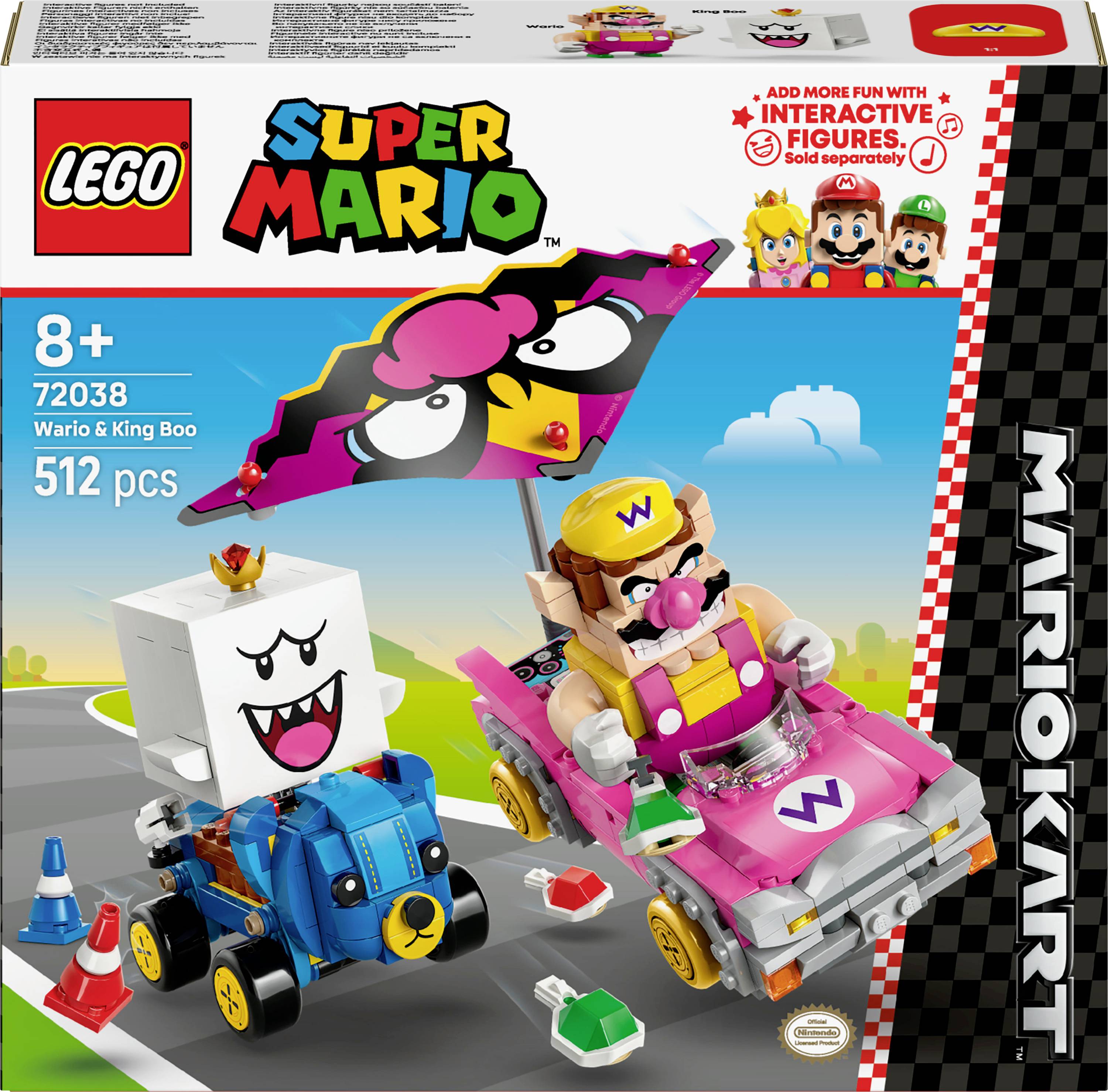 72038 LEGO® Super Mario™ Mario Kart™ - Wario & King Buu Huu