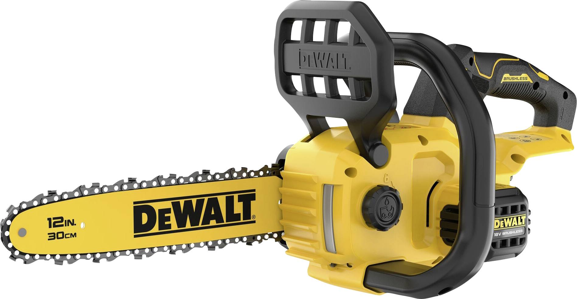 DEWALT DCMCS565N-XJ Rechargeable battery Cordless chainsaw w/o battery, w/o charger 18 V Blade length 300 mm
