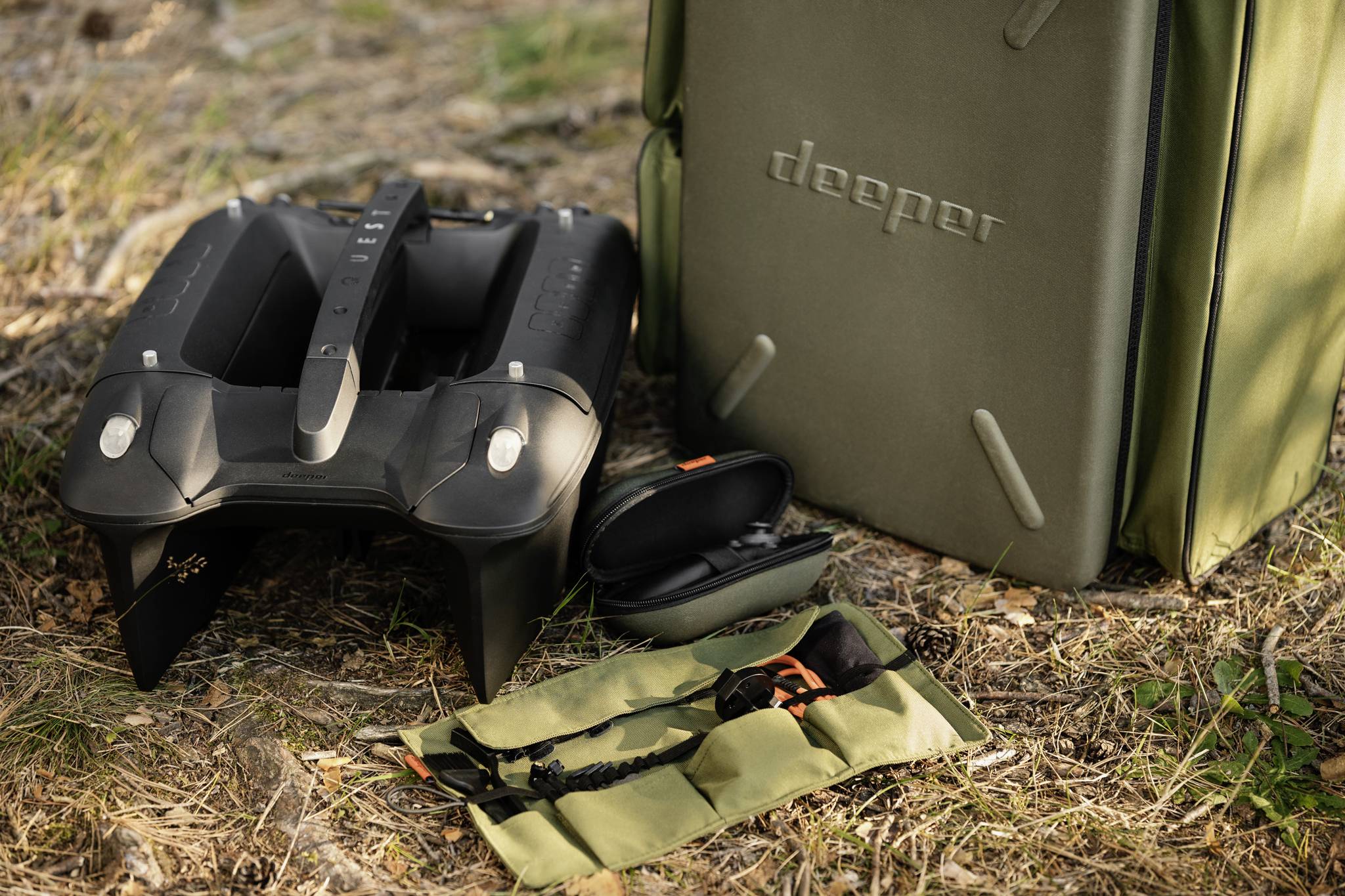 deeper DQ0H10S10 RC bait boat 533 mm