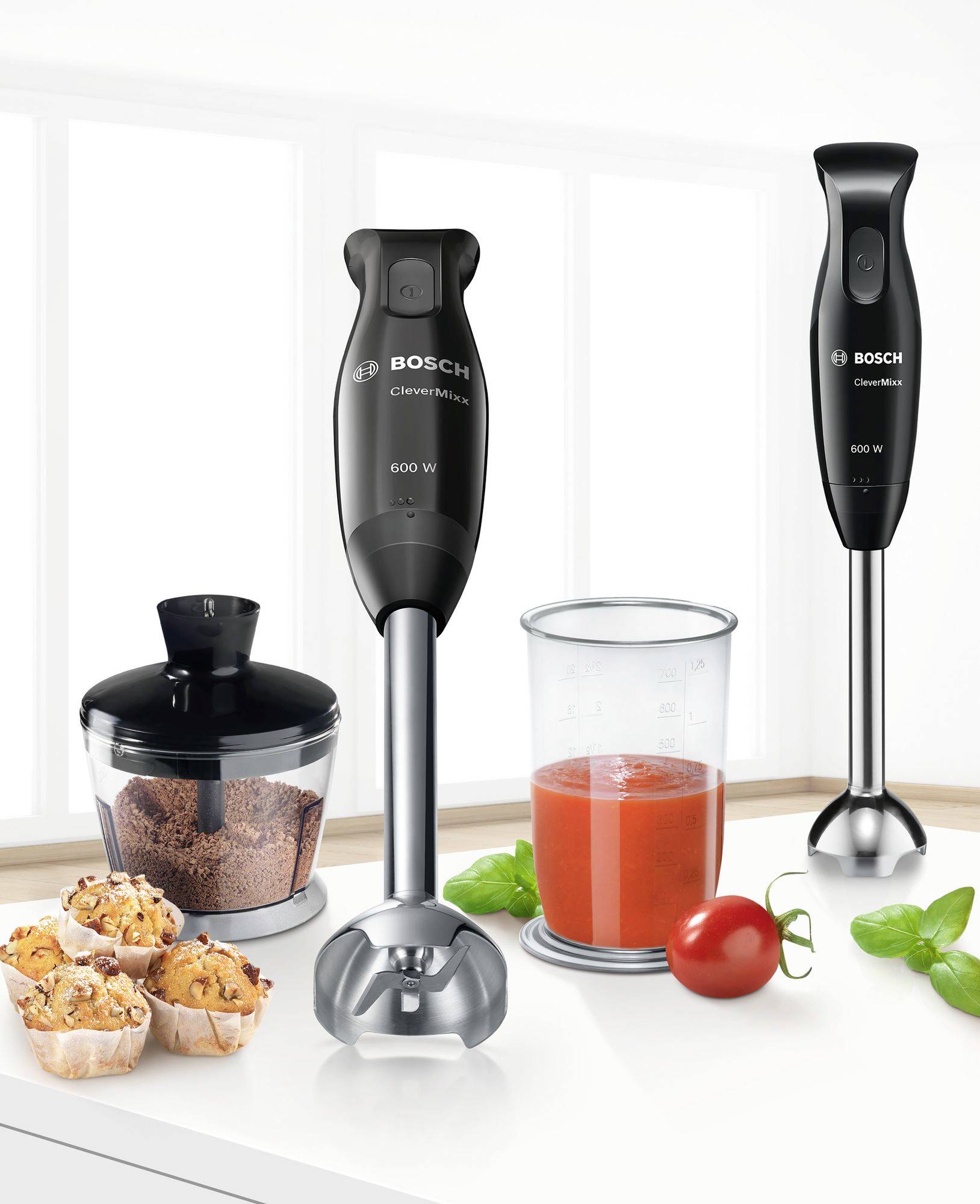 Bosch MMSM2620B Hand-held blender 600 W Black