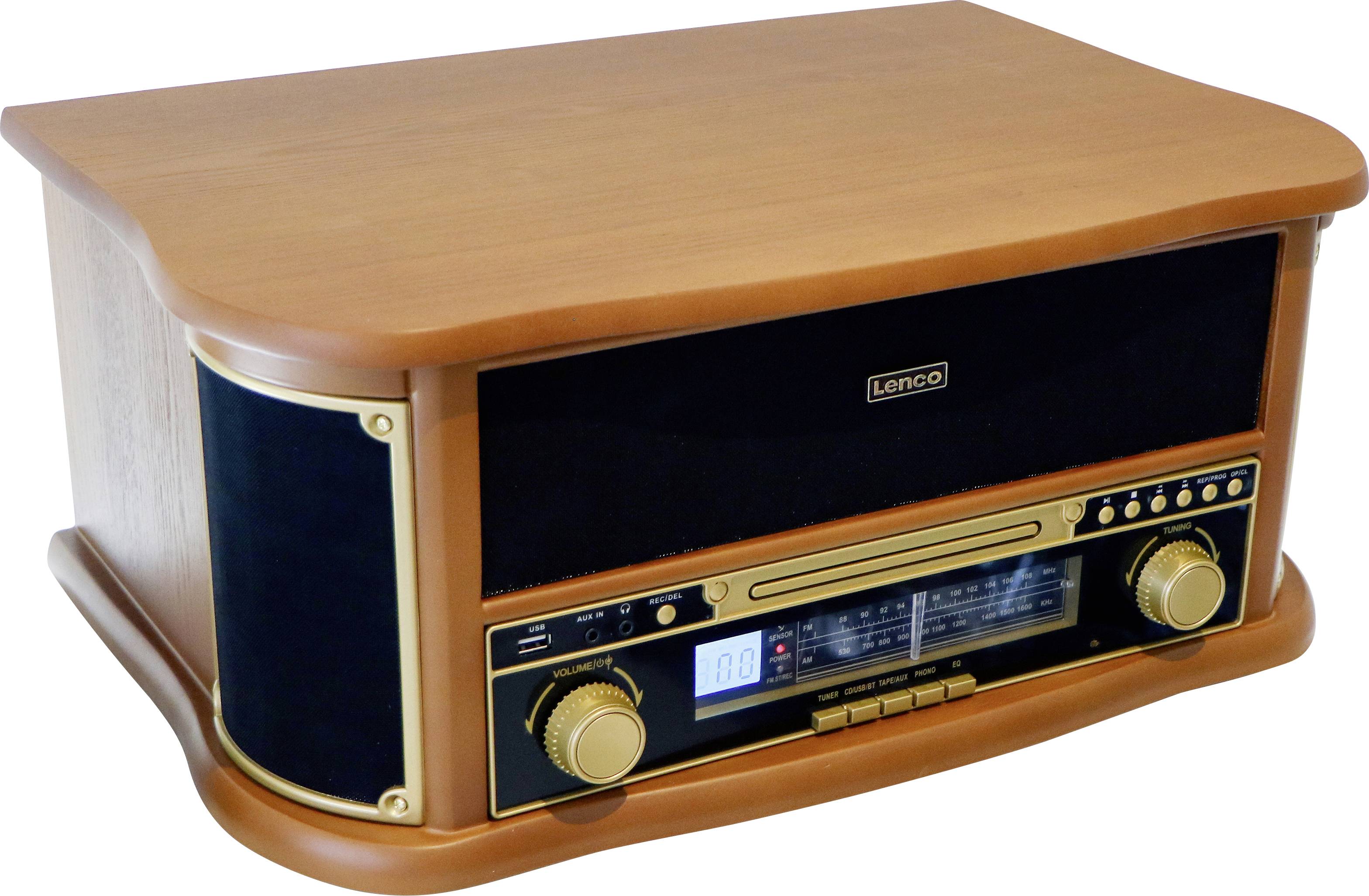 Lenco TCD-2551WD Turntable type Wood