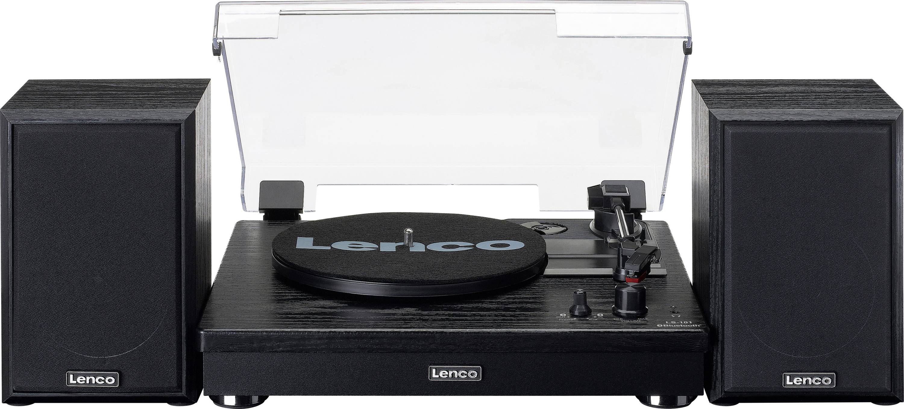 Lenco LS-101BK Turntable type Belt drive Black