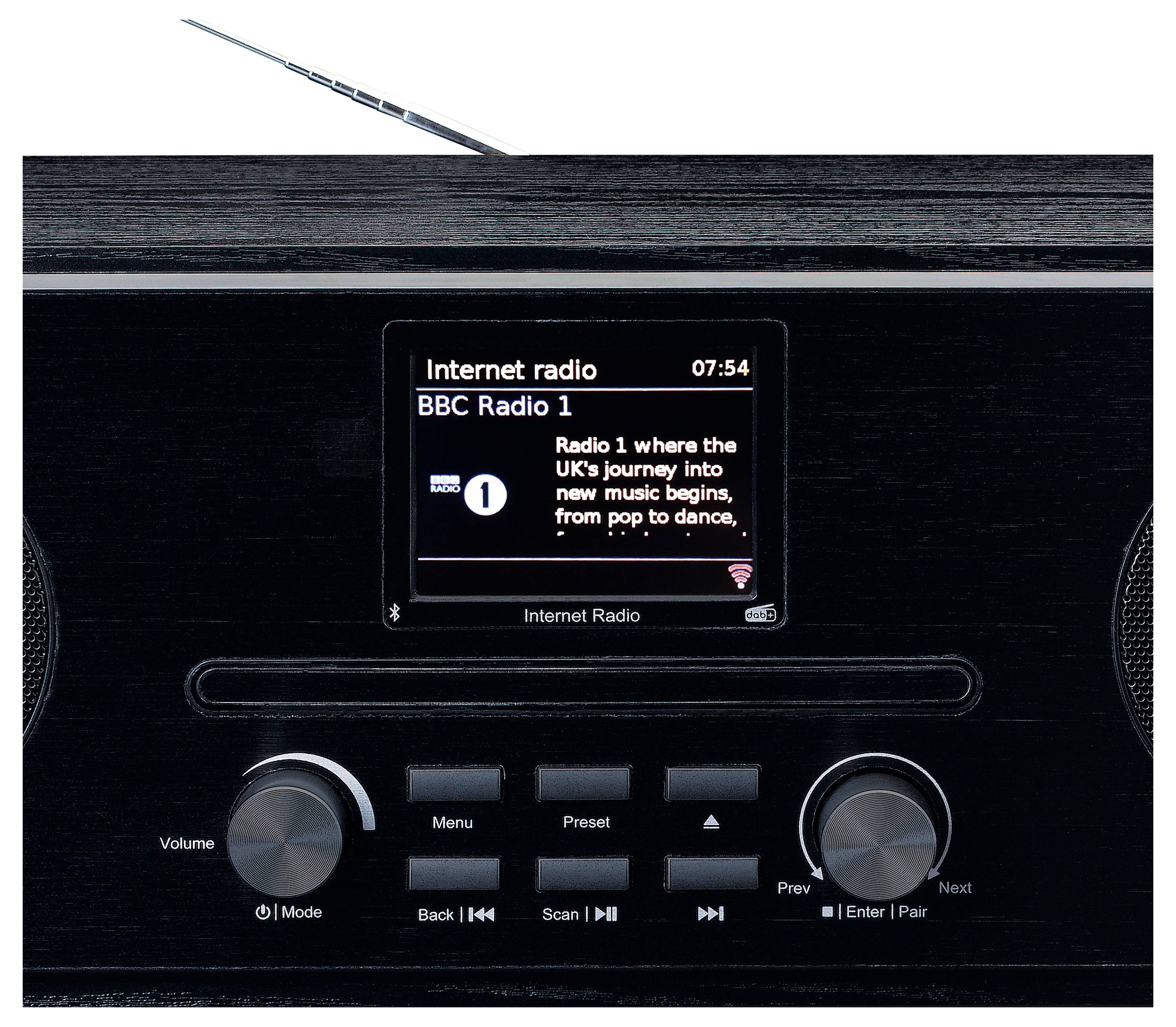 Lenco DIR-260BK Internet portable radio Black