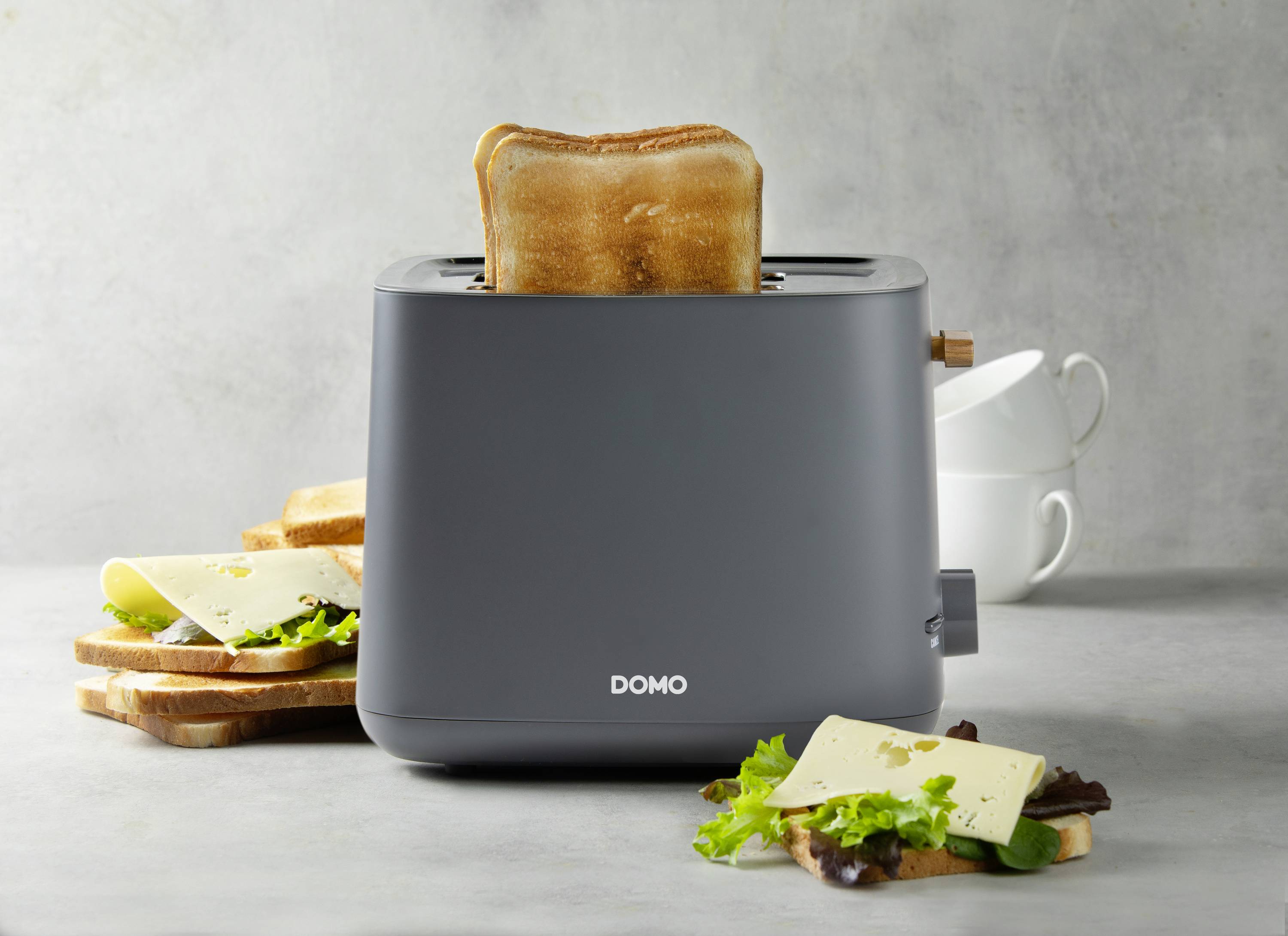 DOMO TOASTER 'Wood You' - für 2 Toasts Toaster