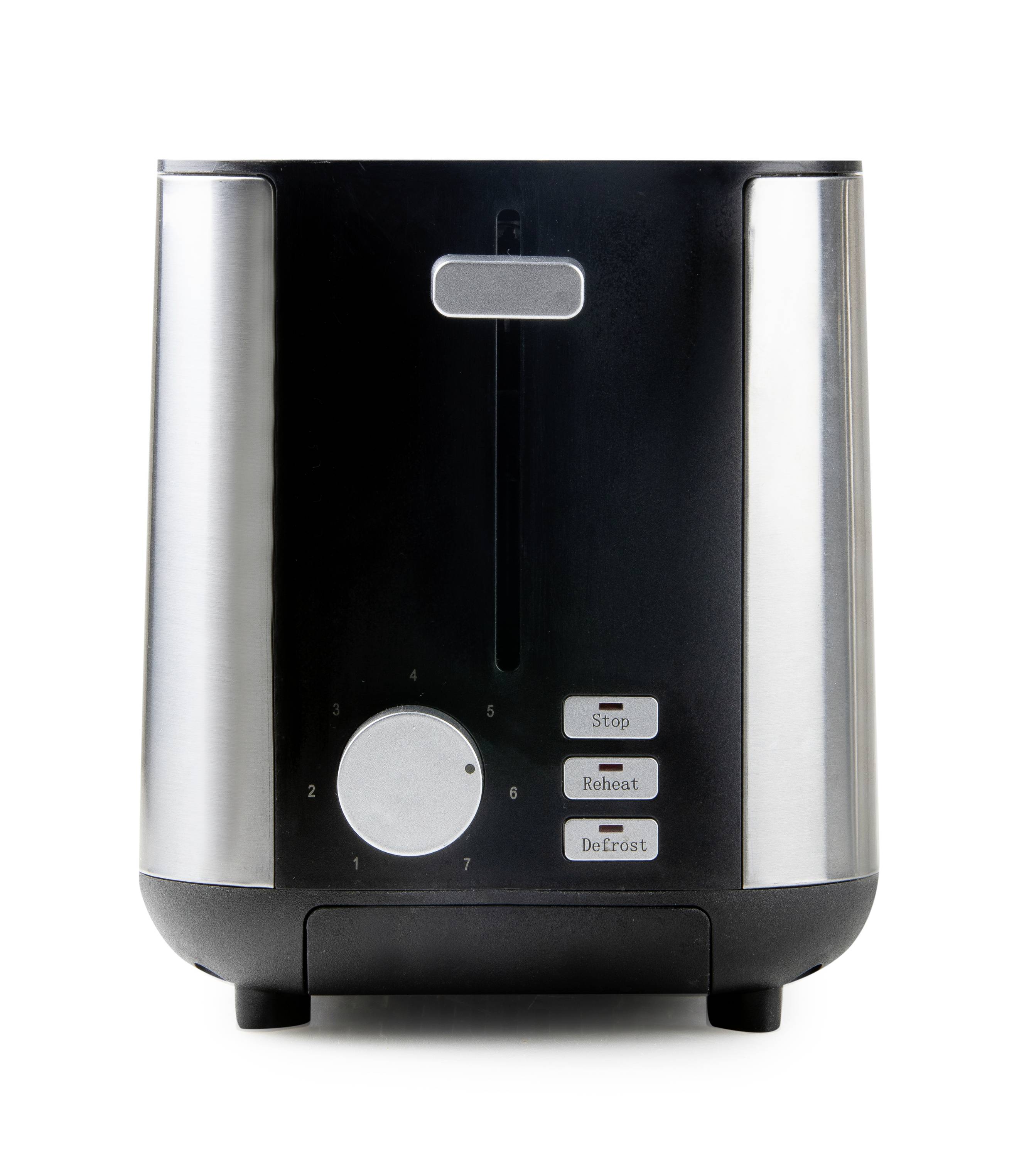 DOMO TOASTER 2 Schlitze für 4 Toasts Toaster