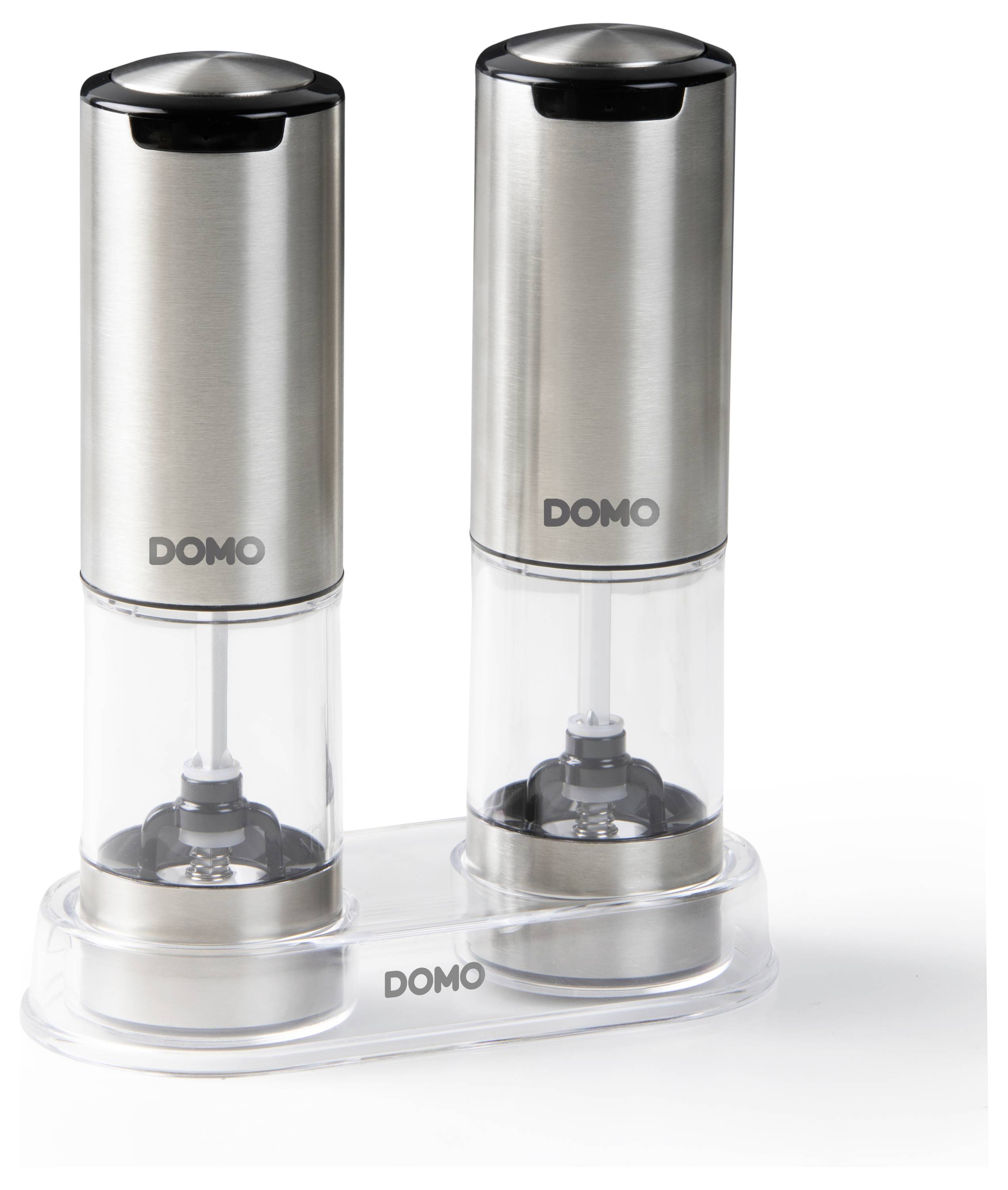 DOMO WIEDERAUFLADBARE PFEFFER- UND SALZMÜHLE Salt/pepper grinder 1 pc(s)