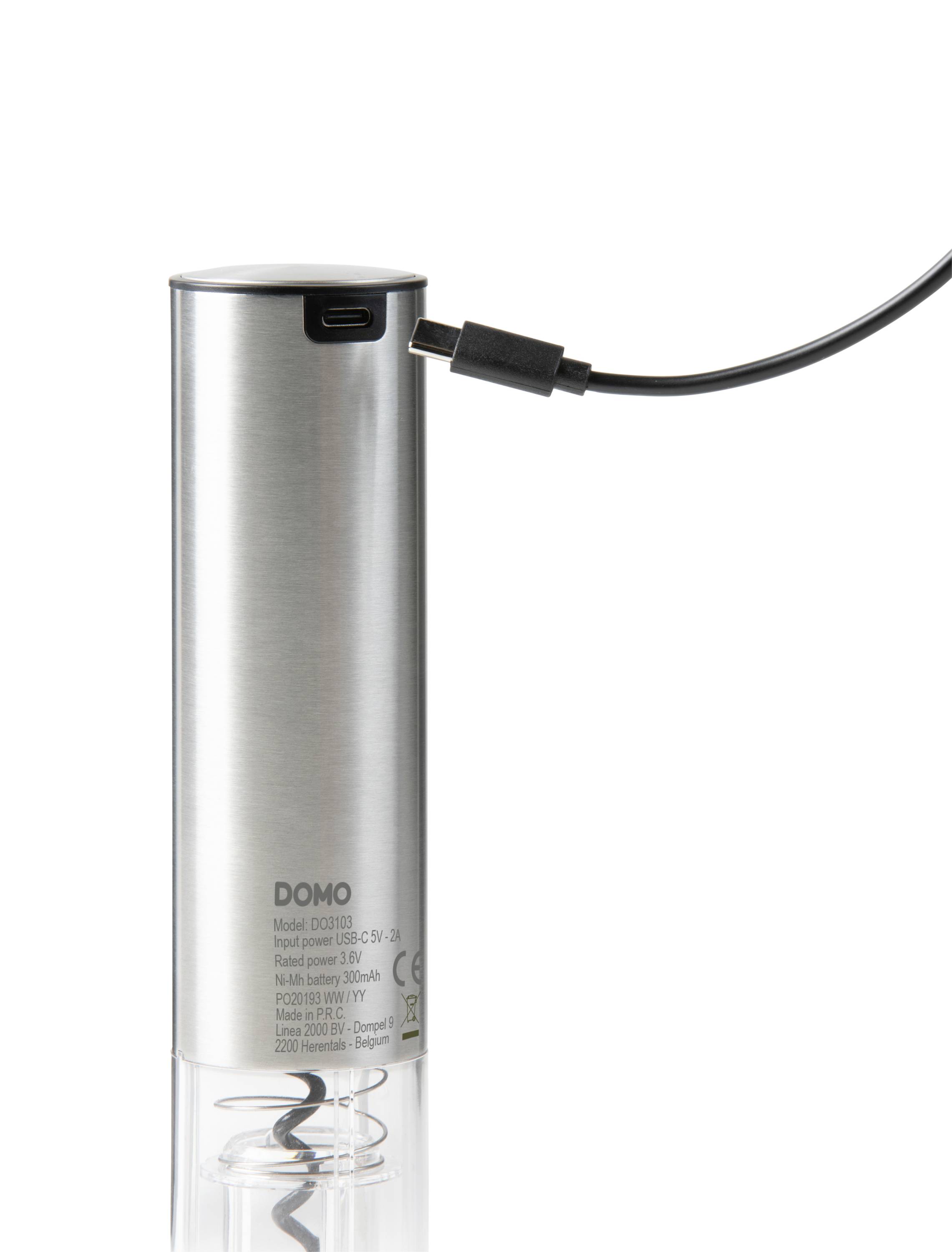 DOMO DO3103 DOMO - RECHARGEABLE BOTTLE OPENER set