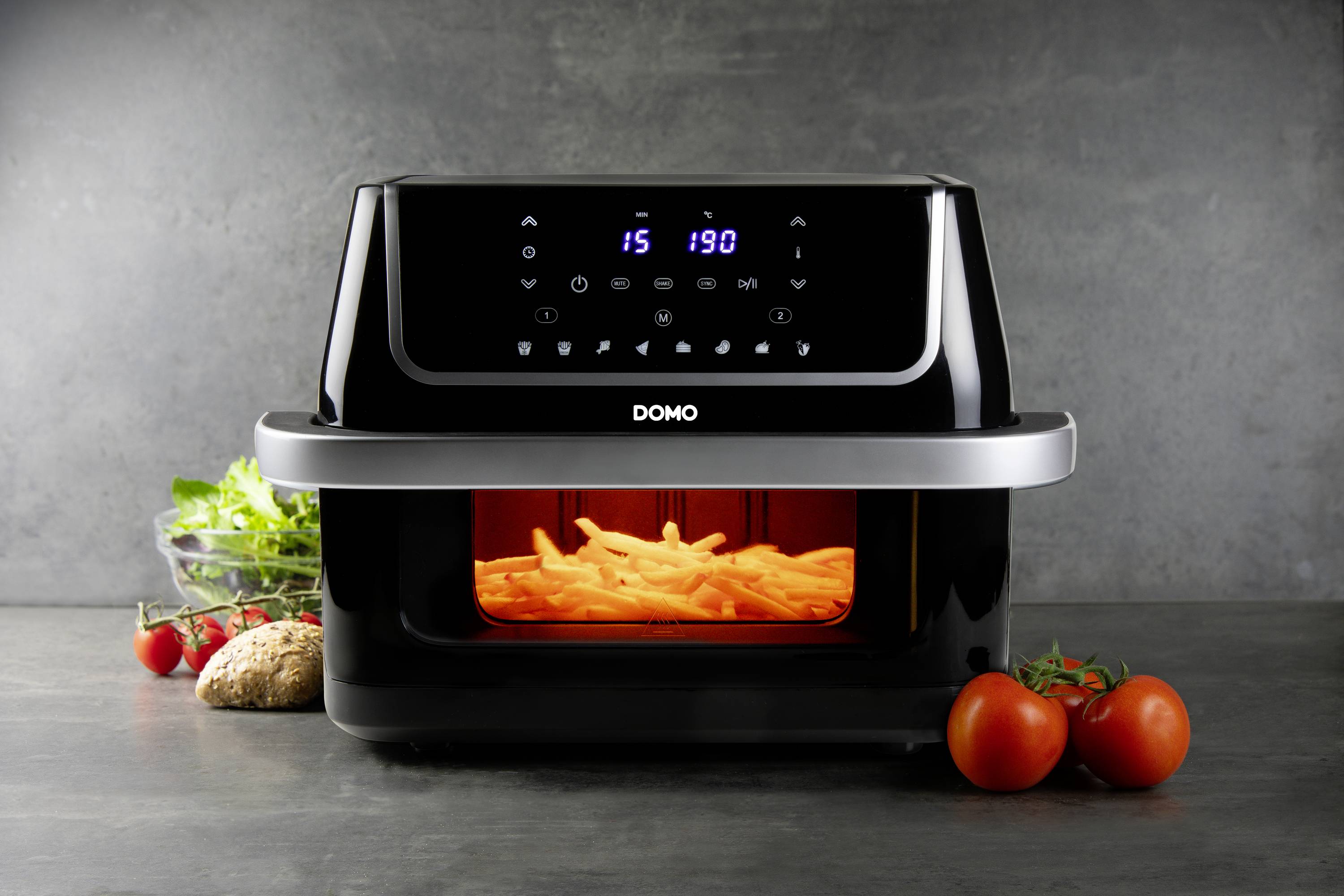 DOMO Heißluft-Fritteuse 10L Deep fryer 10 l