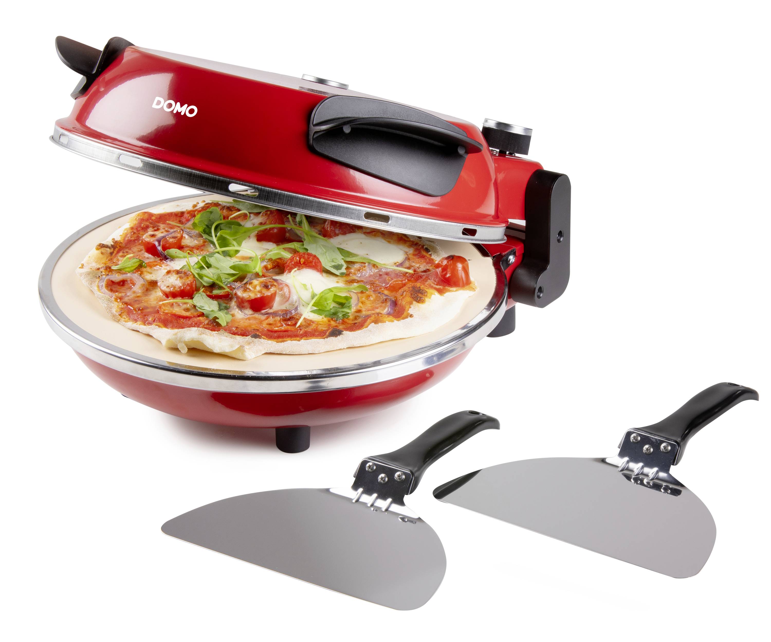 DOMO ELEKTRISCHER PIZZAOFEN Pizza maker
