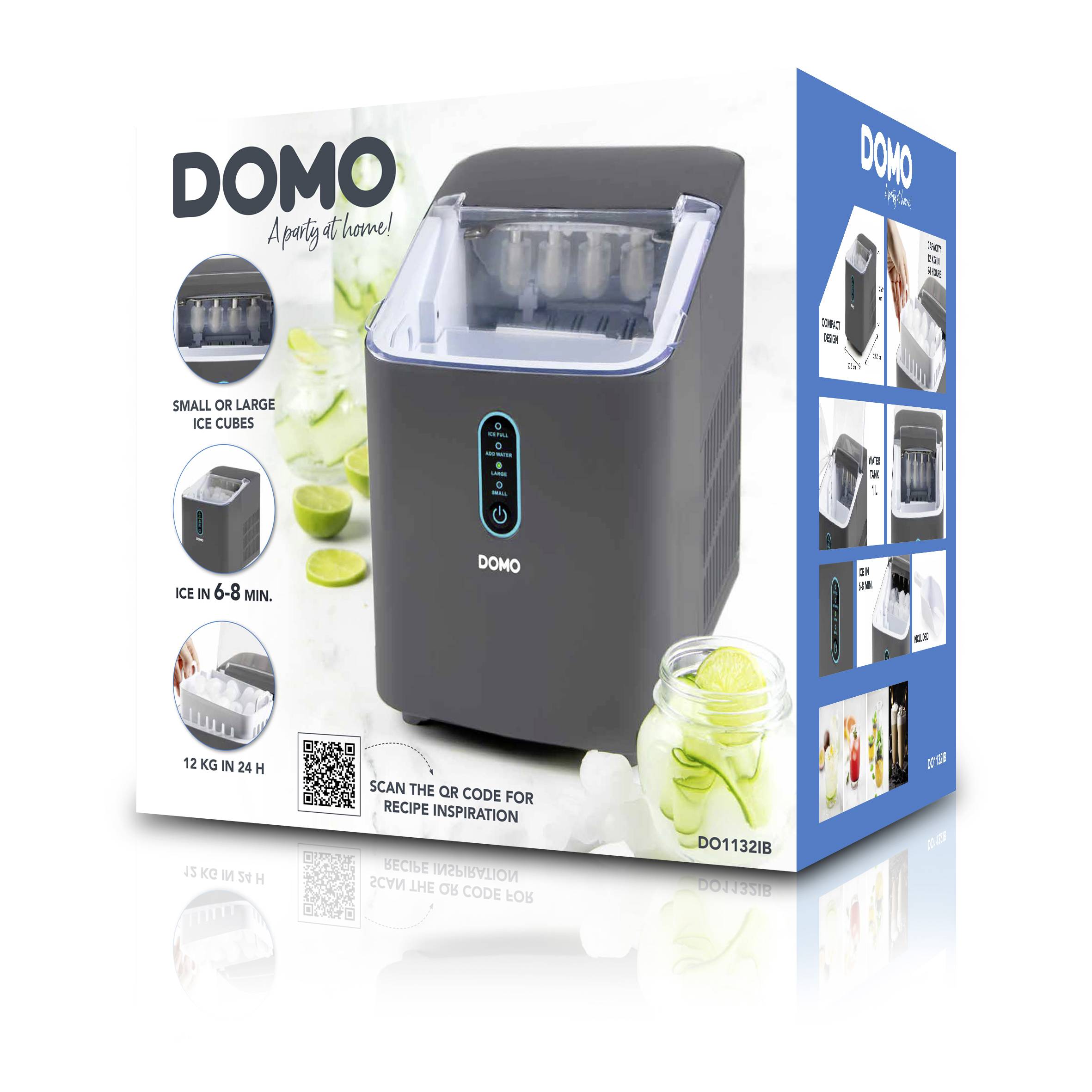 DOMO EISWÜRFELMASCHINE Ice cube maker 1 l
