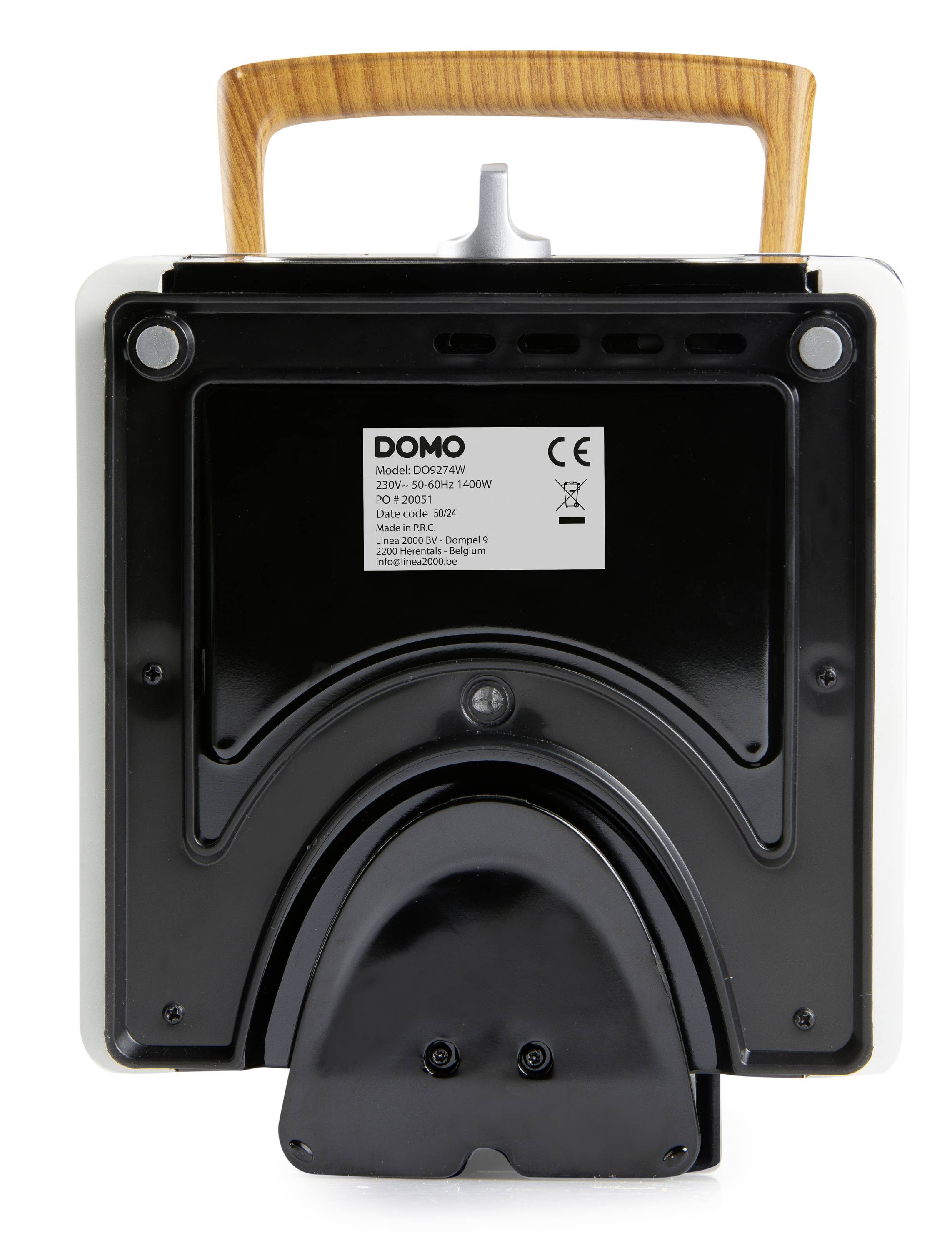 DOMO WAFFELEISEN – POWDER WHITE Waffle maker White