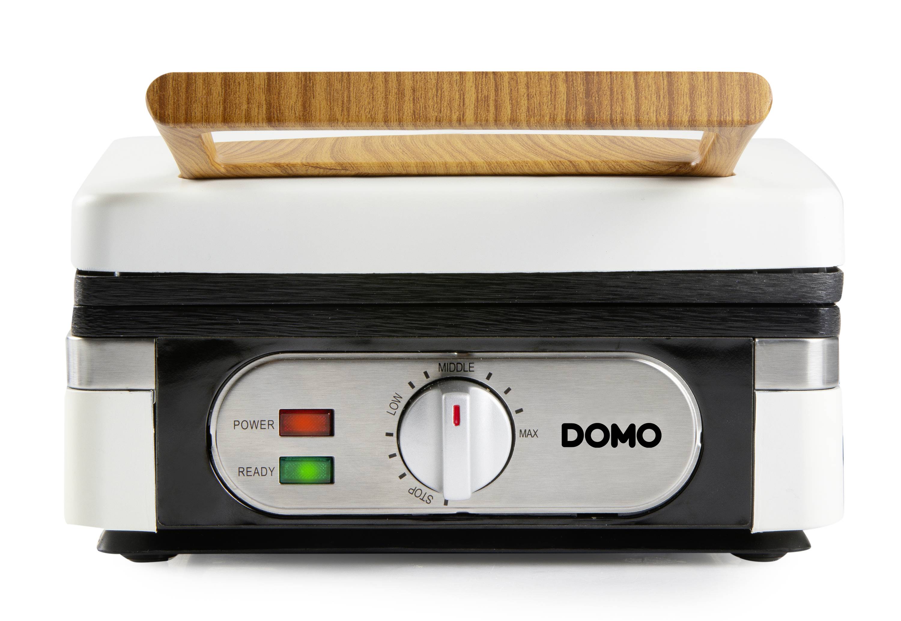 DOMO WAFFELEISEN – POWDER WHITE Waffle maker White