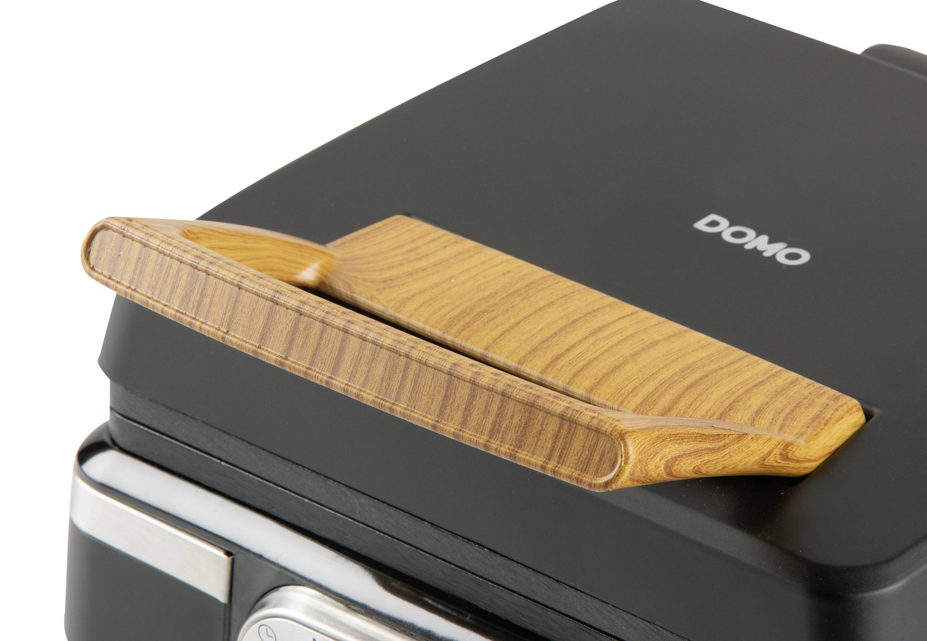 DOMO WAFFELEISEN – INKY BLACK Waffle maker Black