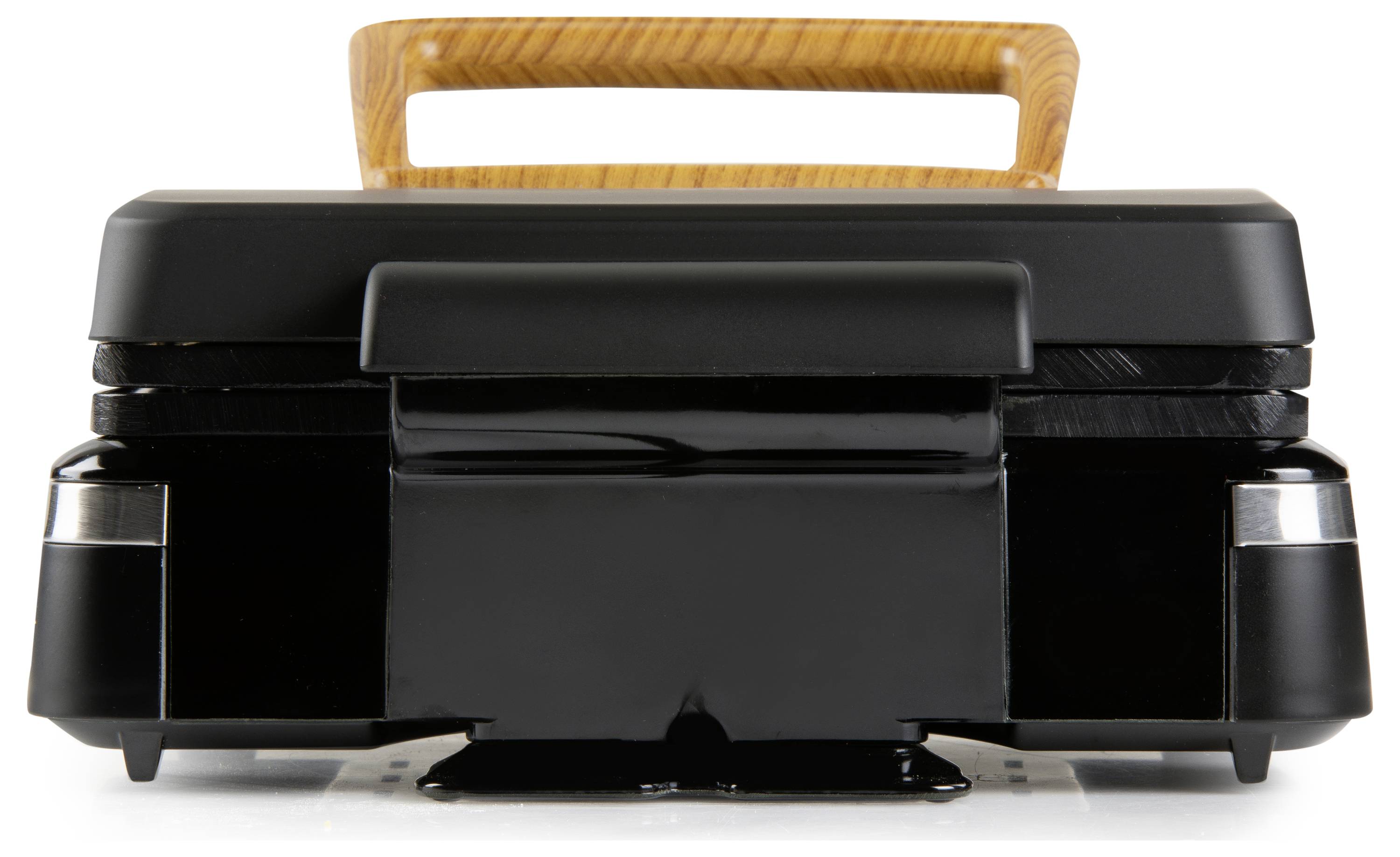 DOMO WAFFELEISEN – INKY BLACK Waffle maker Black