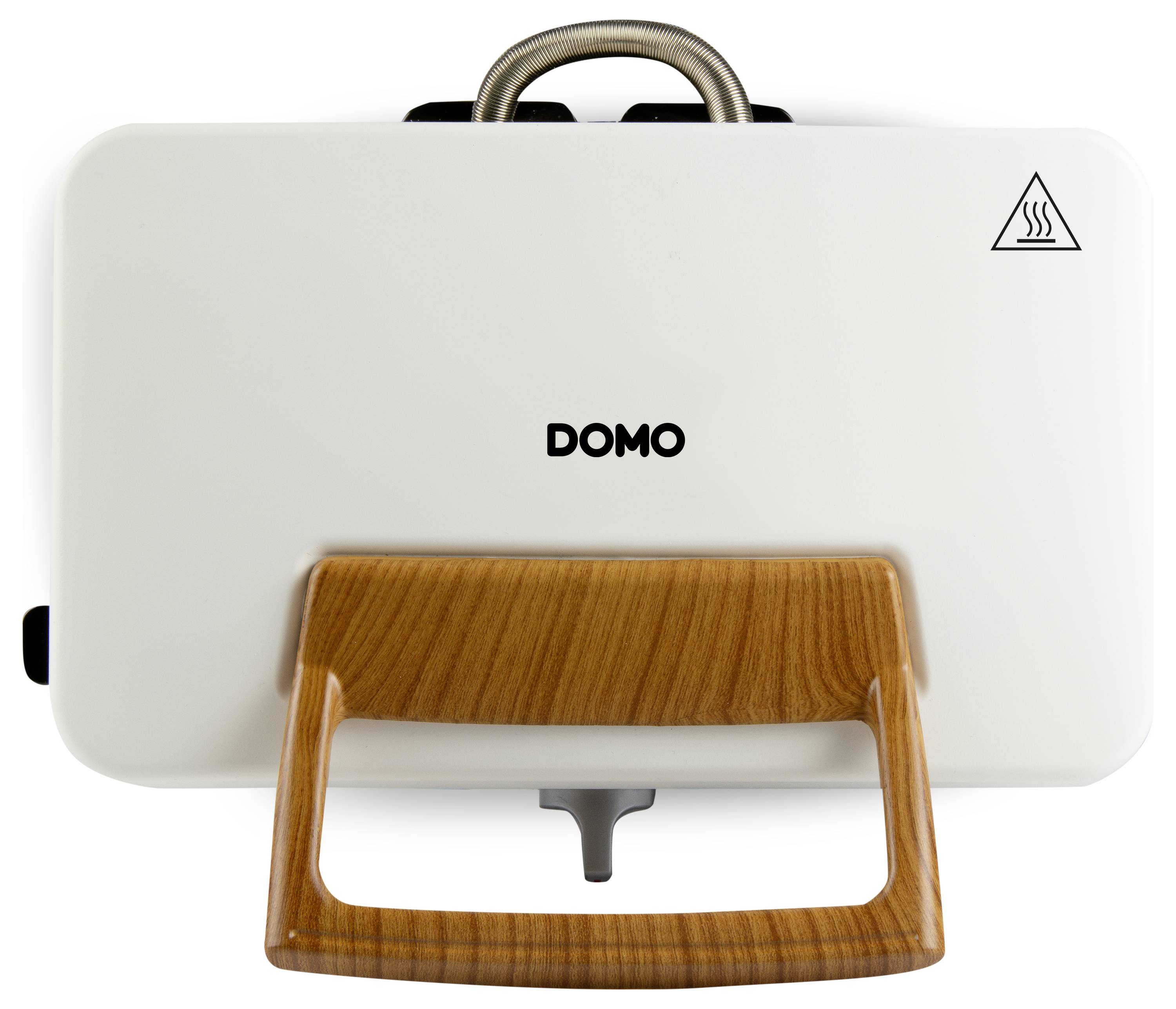 DOMO SANDWICH-WAFFEL-GRILL 3-IN-1 POWDER WHITE Sandwich maker White