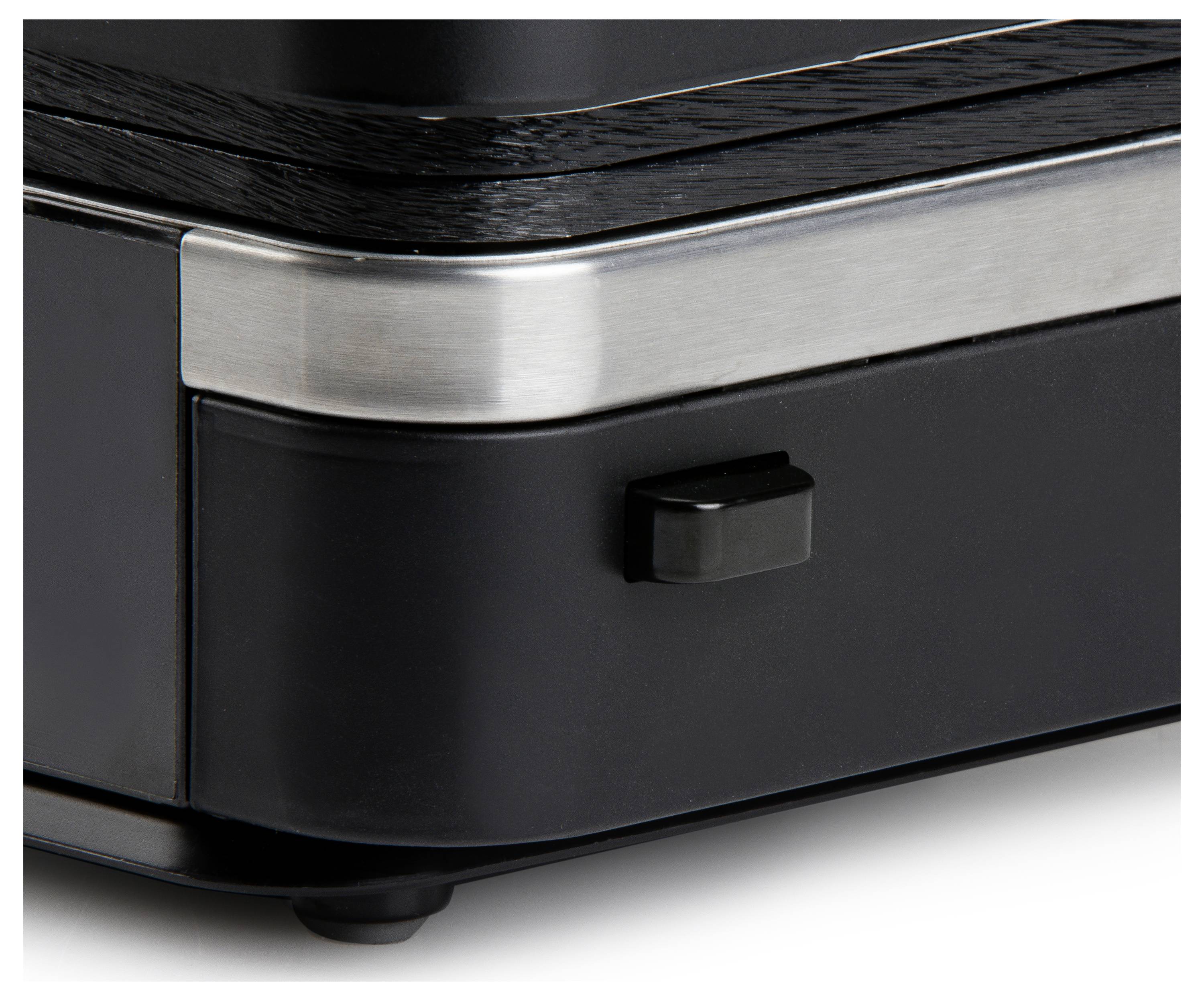 DOMO SANDWICH-WAFFEL-GRILL 3-IN-1 INKY BLACK Sandwich maker Black