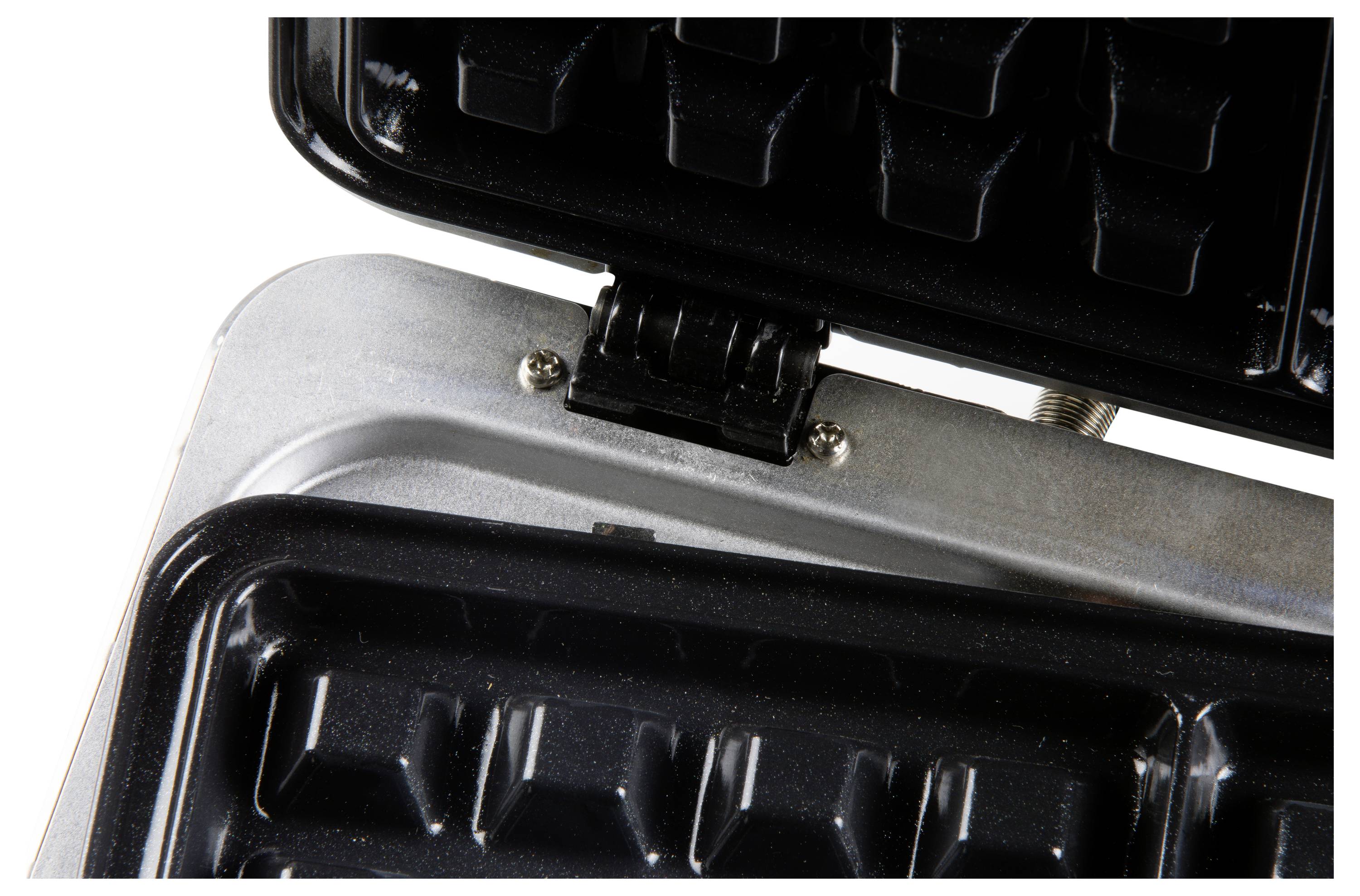 DOMO SANDWICH-WAFFEL-GRILL 3-IN-1 INKY BLACK Sandwich maker Black