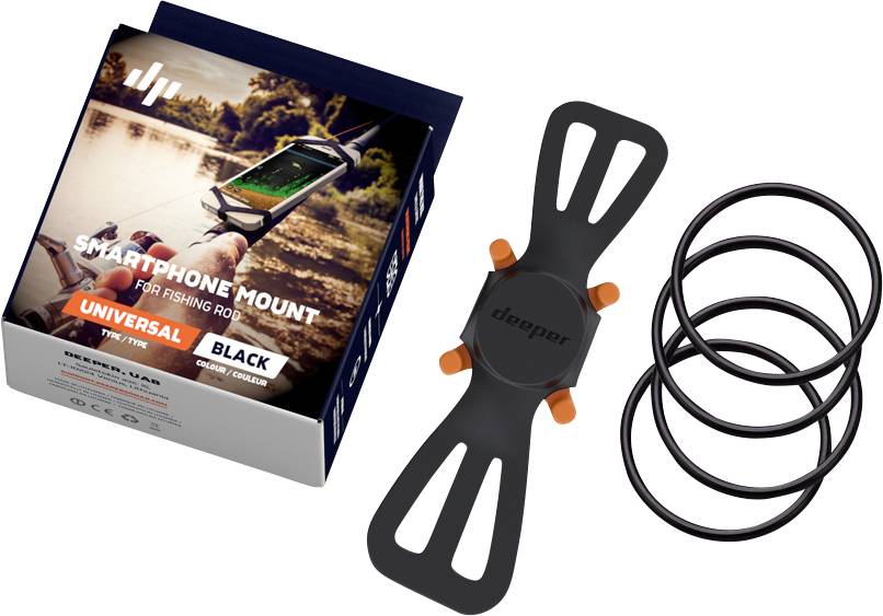 Deeper Smartphonehalterung Belt clip Black