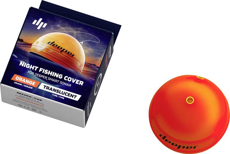 Deeper Night Cover Orange Fishfinder cover