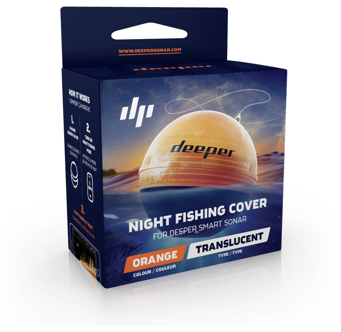 Deeper Night Cover Orange Fishfinder cover