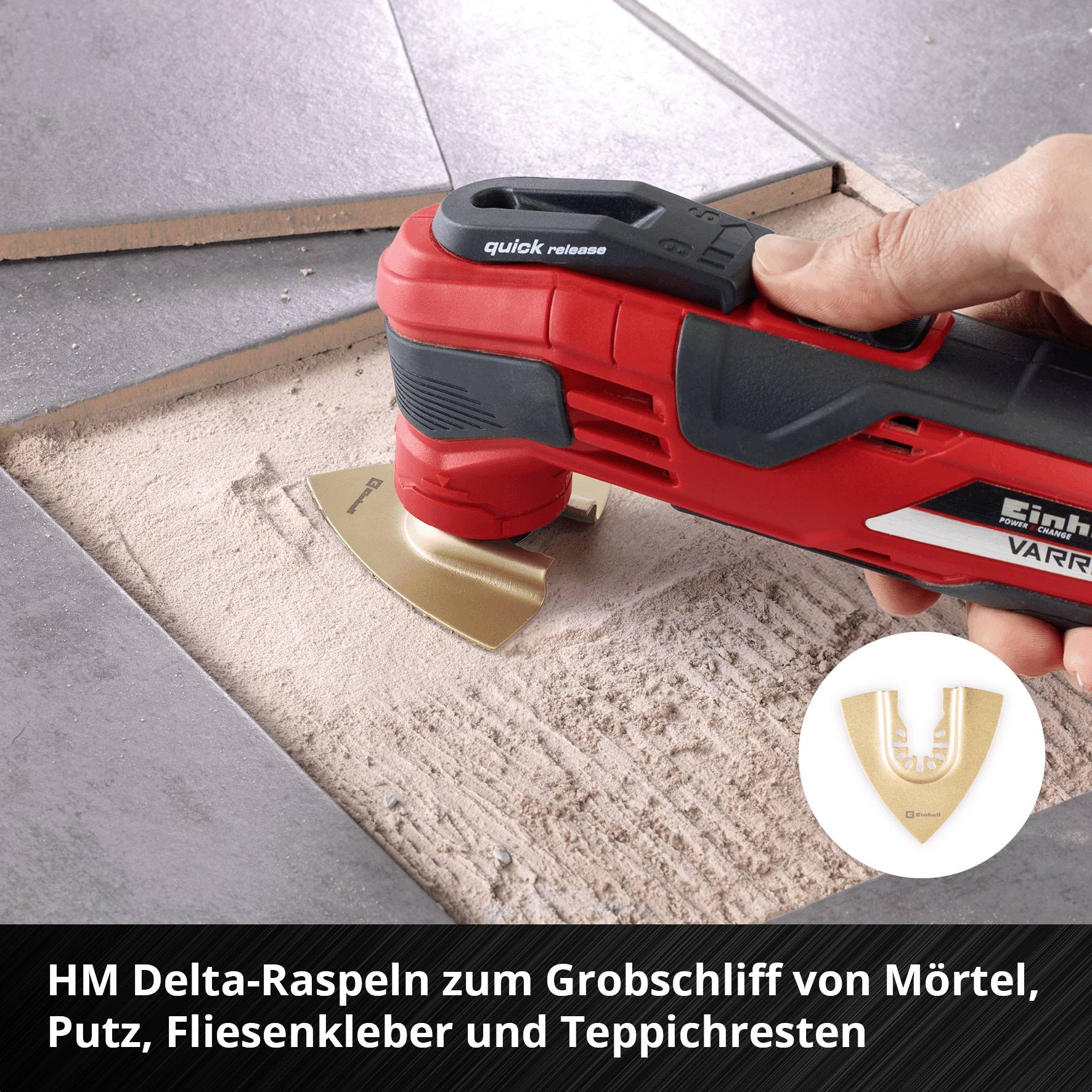 Einhell 708110 XLPLUS-CASE HCS, HM Multitool accessory set 1 Set