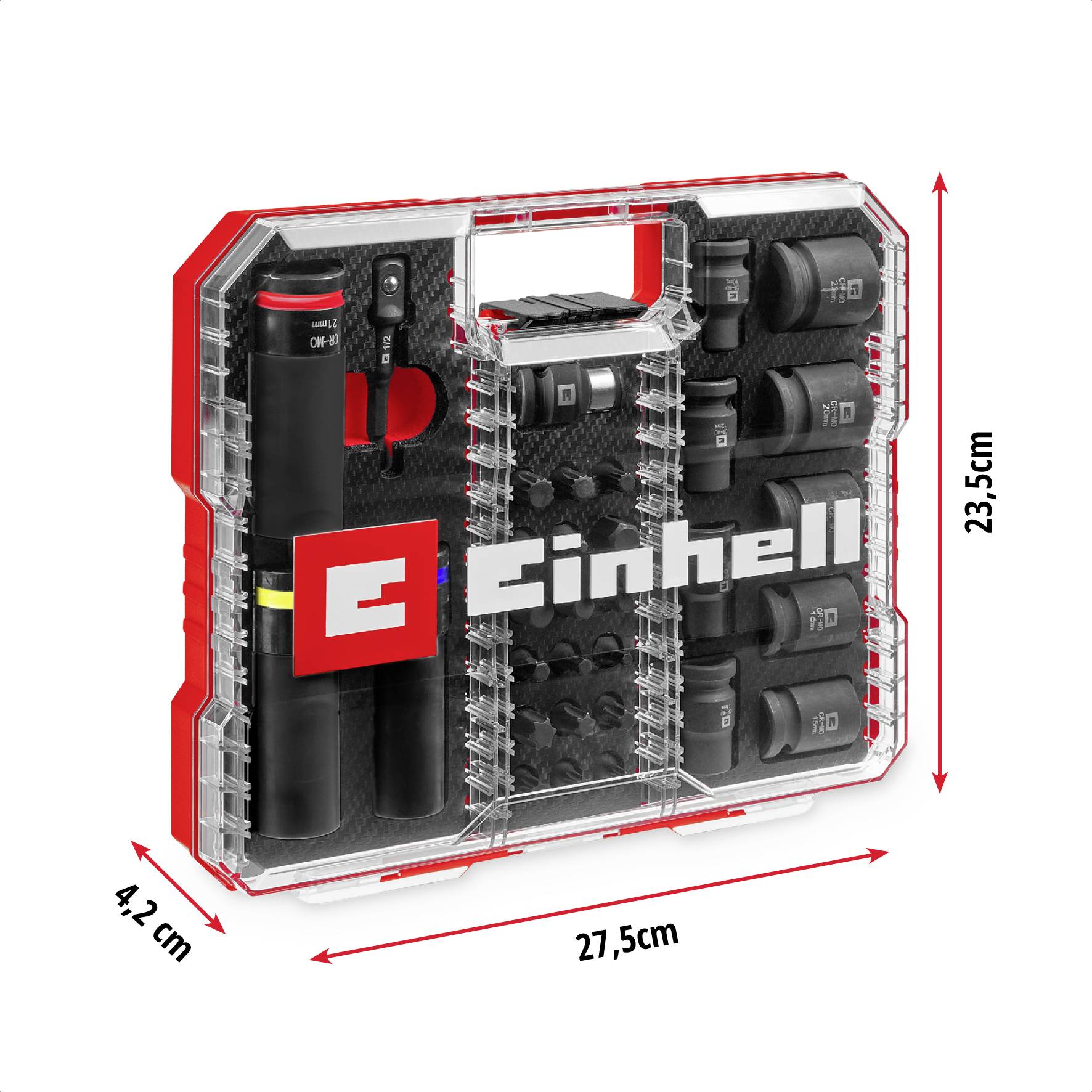 Einhell Impact Bit/socket bit set 1/2" 109288