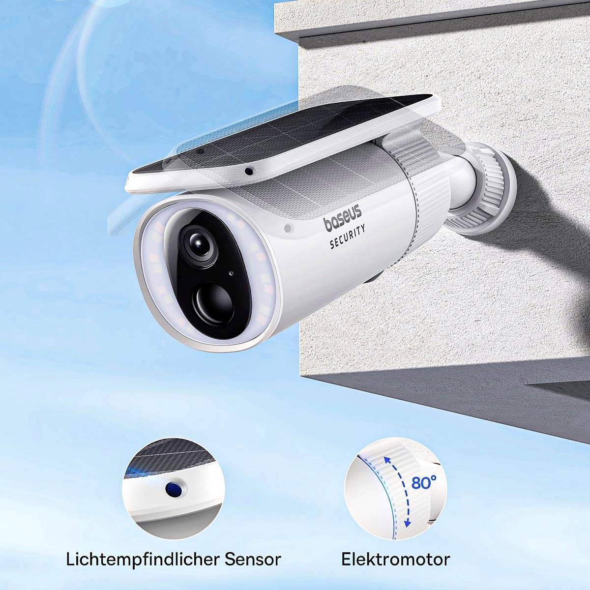 Baseus S1 Outdoor 2K S0SW002130 Wi-Fi IP CCTV camera 2304 x 1296 p