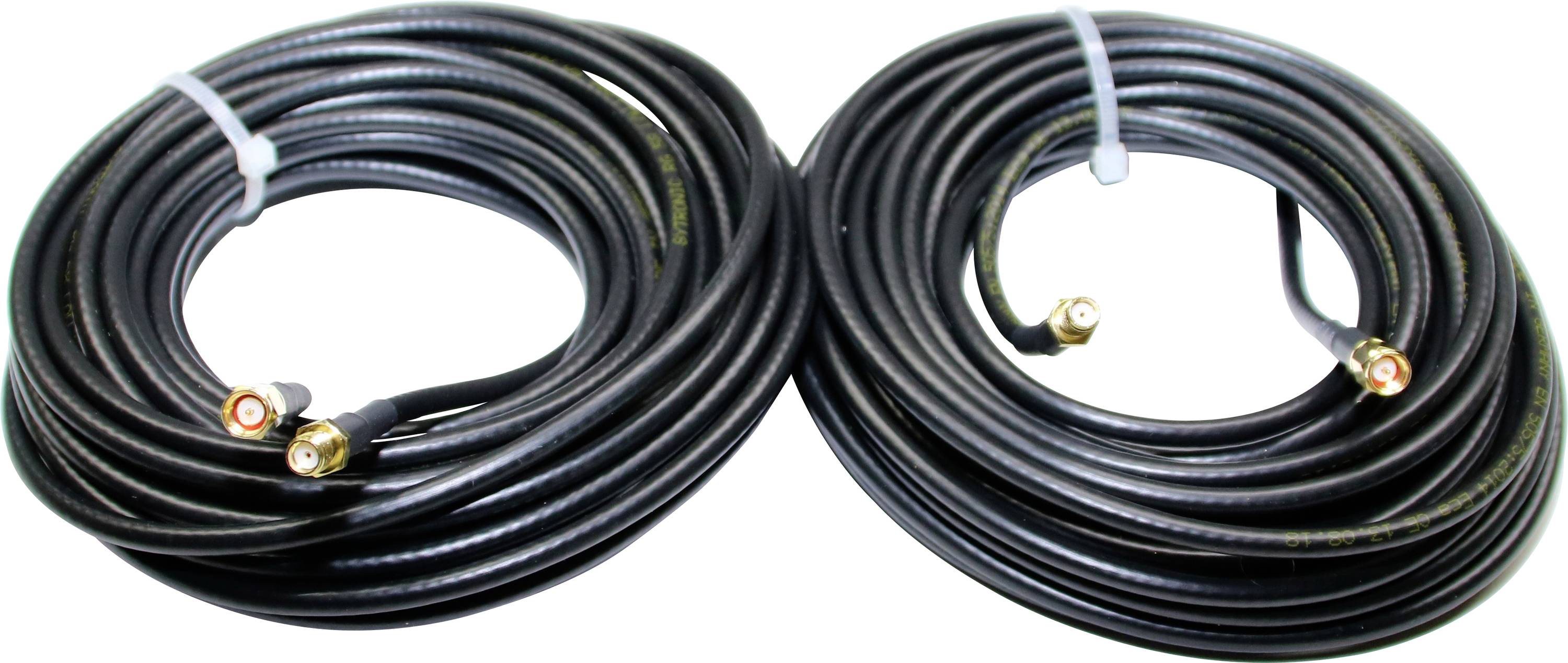 Wittenberg Antennen LTE, UMTS Mobilfunk 2 x 3m Duo SMA Stecker auf SMA Buchse K-103071 SMA adapter - 1 pc(s)