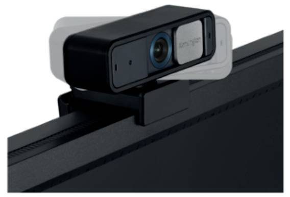 Kensington Full HD webcam Microphone, Built-in cover
