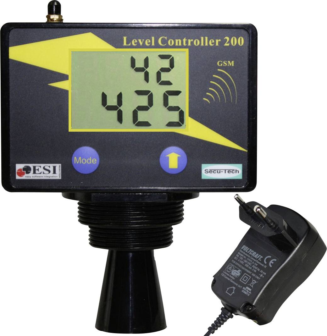 SecuTech Ultrasonic fluid level gauge ST001054 1 pc(s)