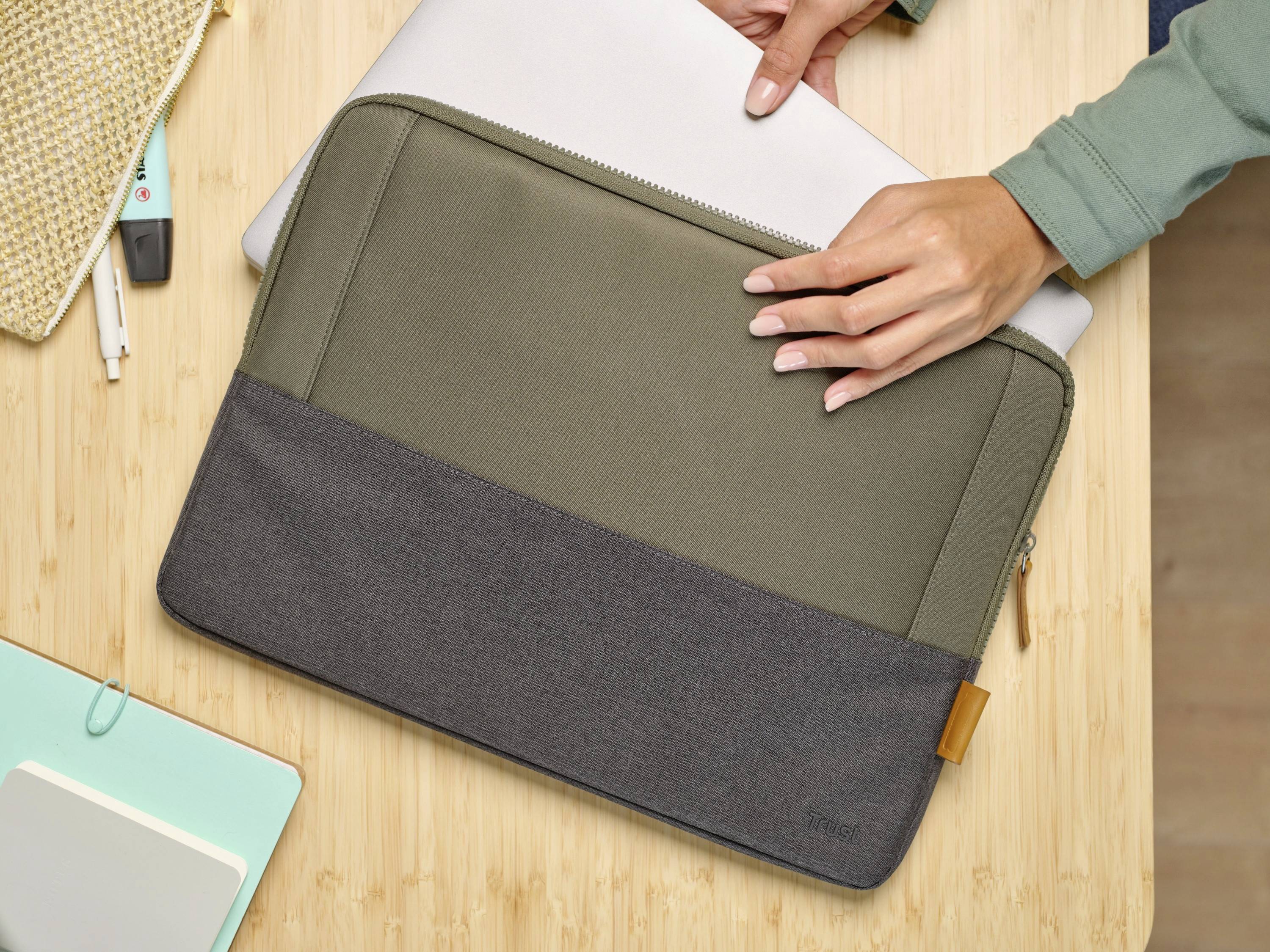 Trust Laptop sleeve LAPTOP SLEEVE - GREEN