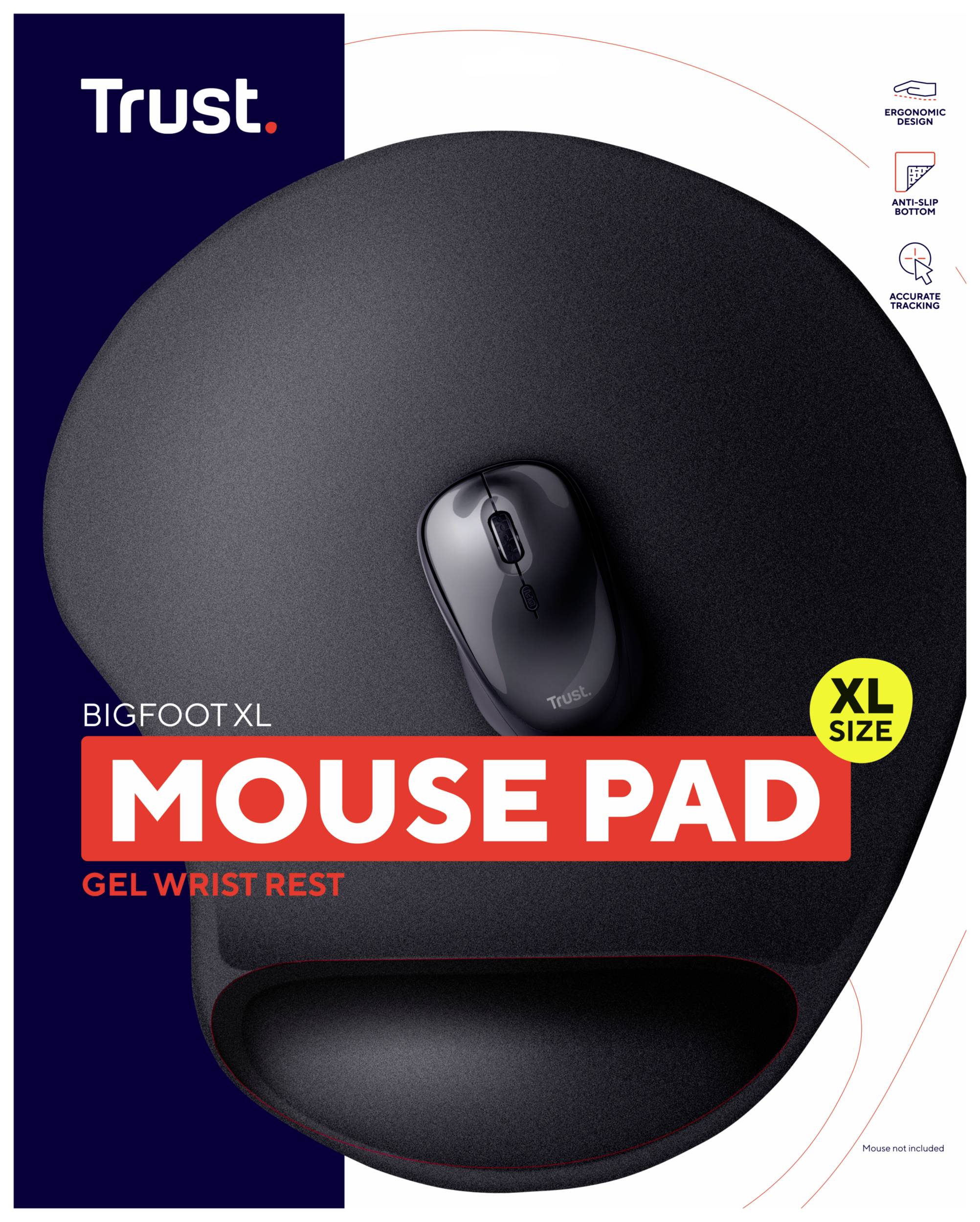 Trust XL Gel-Mauspad Mouse pad Black