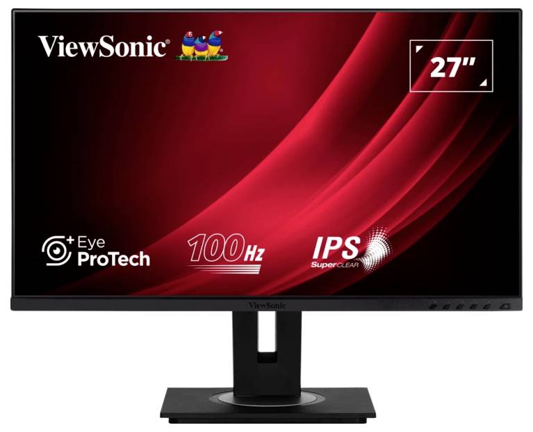 Viewsonic VG2748A-2 LED EEC E (A - G) 68.6 cm (27 inch) 1920 x 1080 p 16:9 5 ms DisplayPort, HDMI™ IPS LED