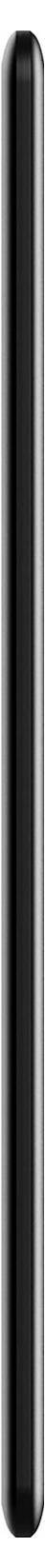 A long, sleek black and silver cylinder standing vertically against a white background.