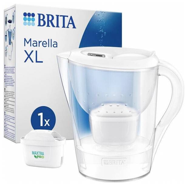 Brita Marella XL 12527 Water-saver filter set 3.5 l White