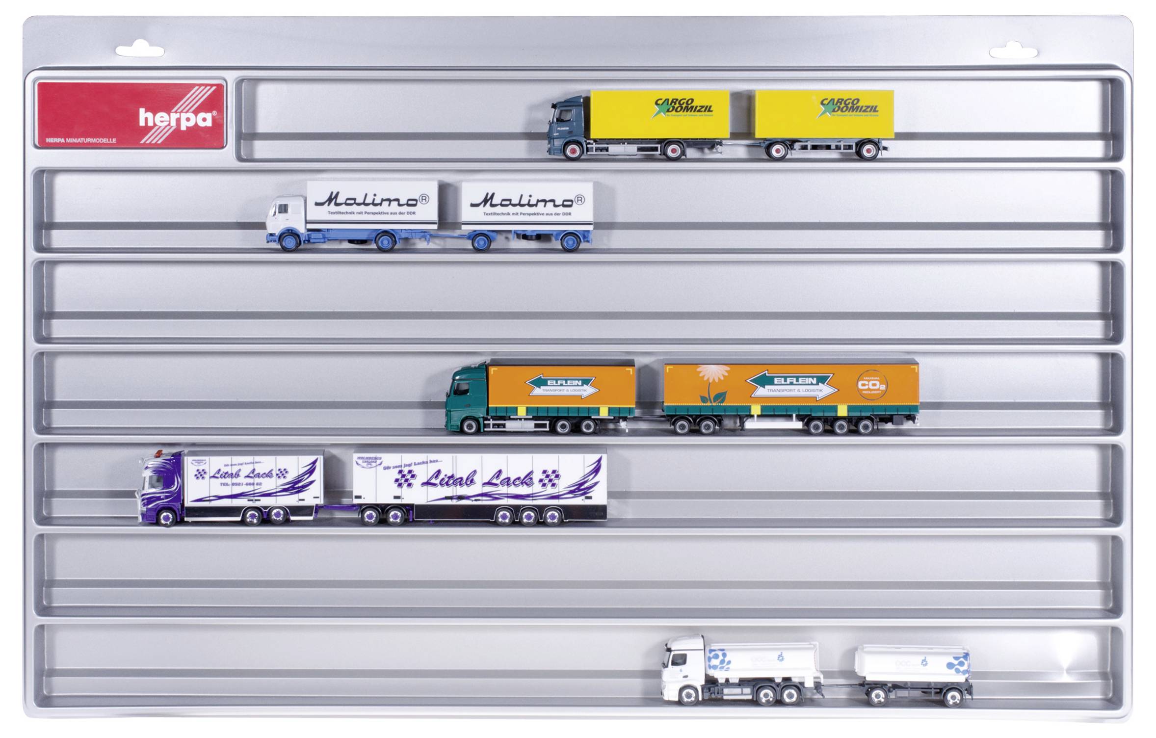 Herpa 029728 H0 Display cabinet Plastic 700 mm x 450 mm x 35 mm