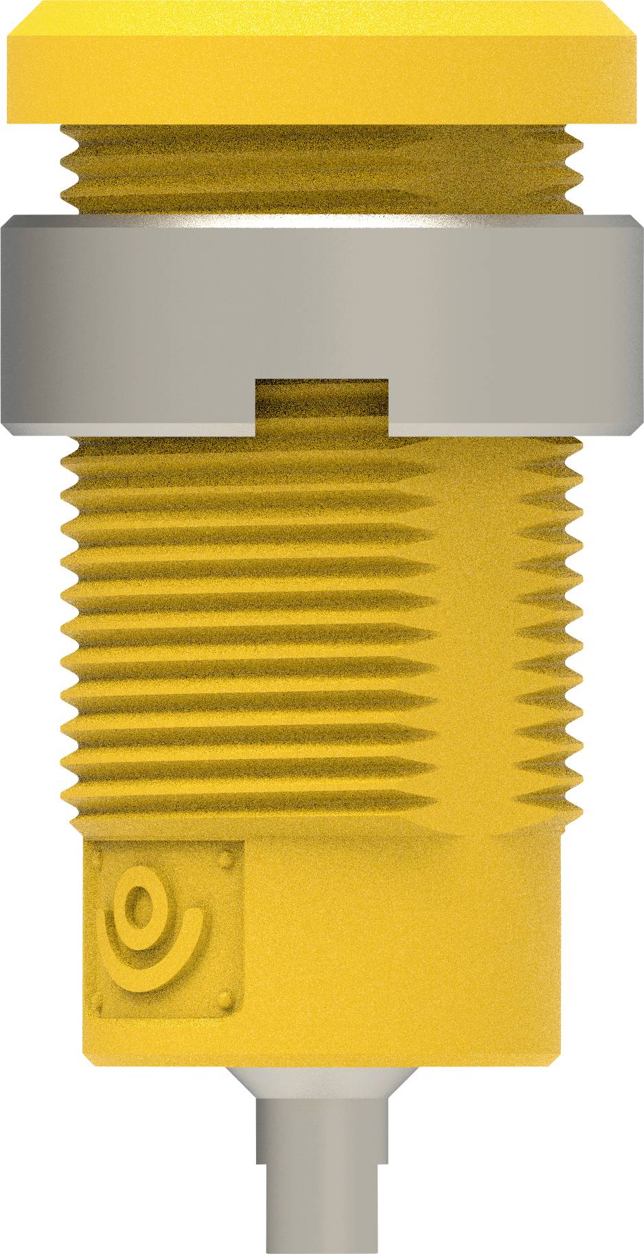 Electro PJP 3275-C-CD1-J Safety socket Yellow 1 pc(s)