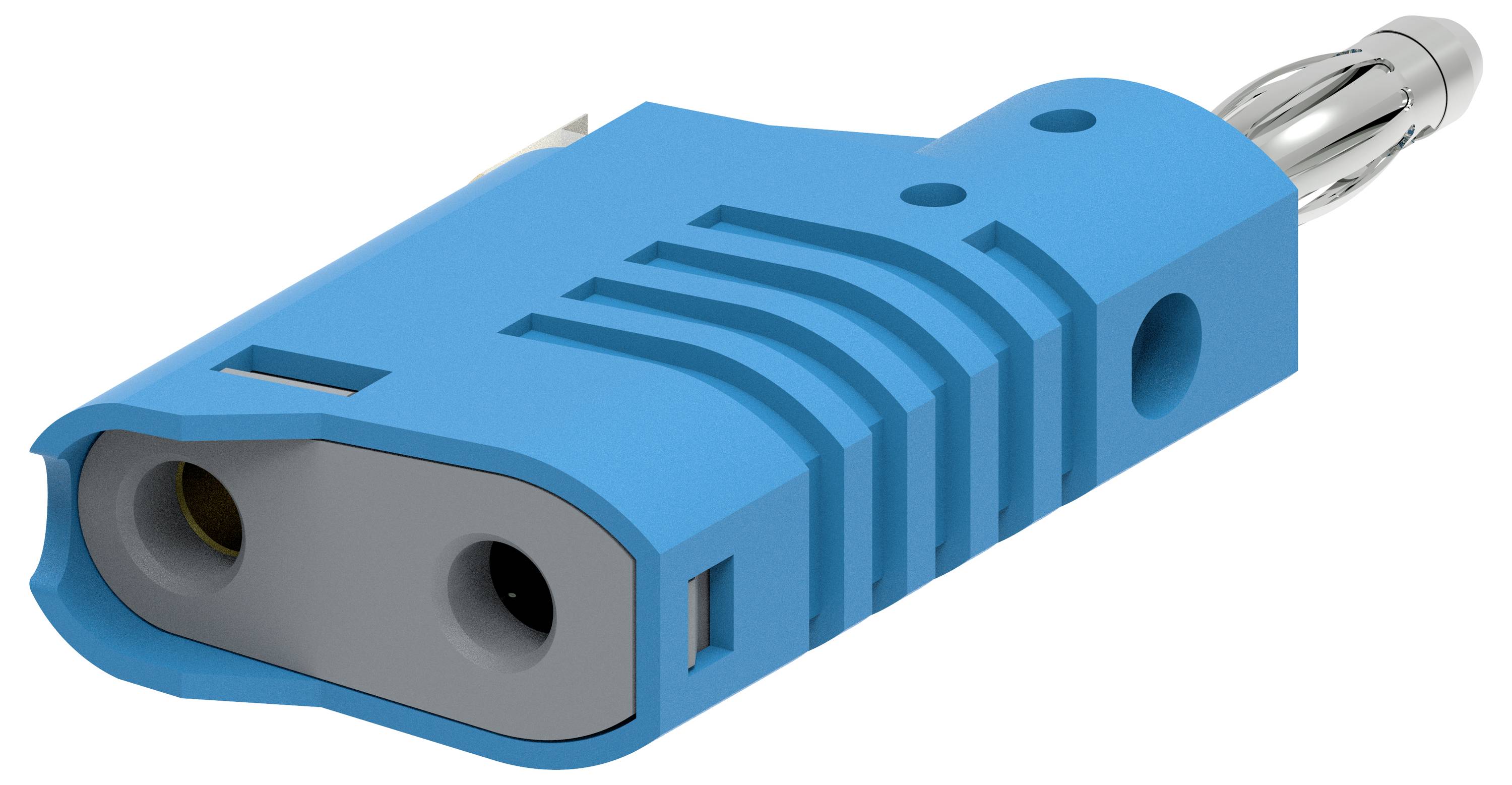 Electro PJP 1087-CD1-BL Jack plug Blue 1 pc(s)